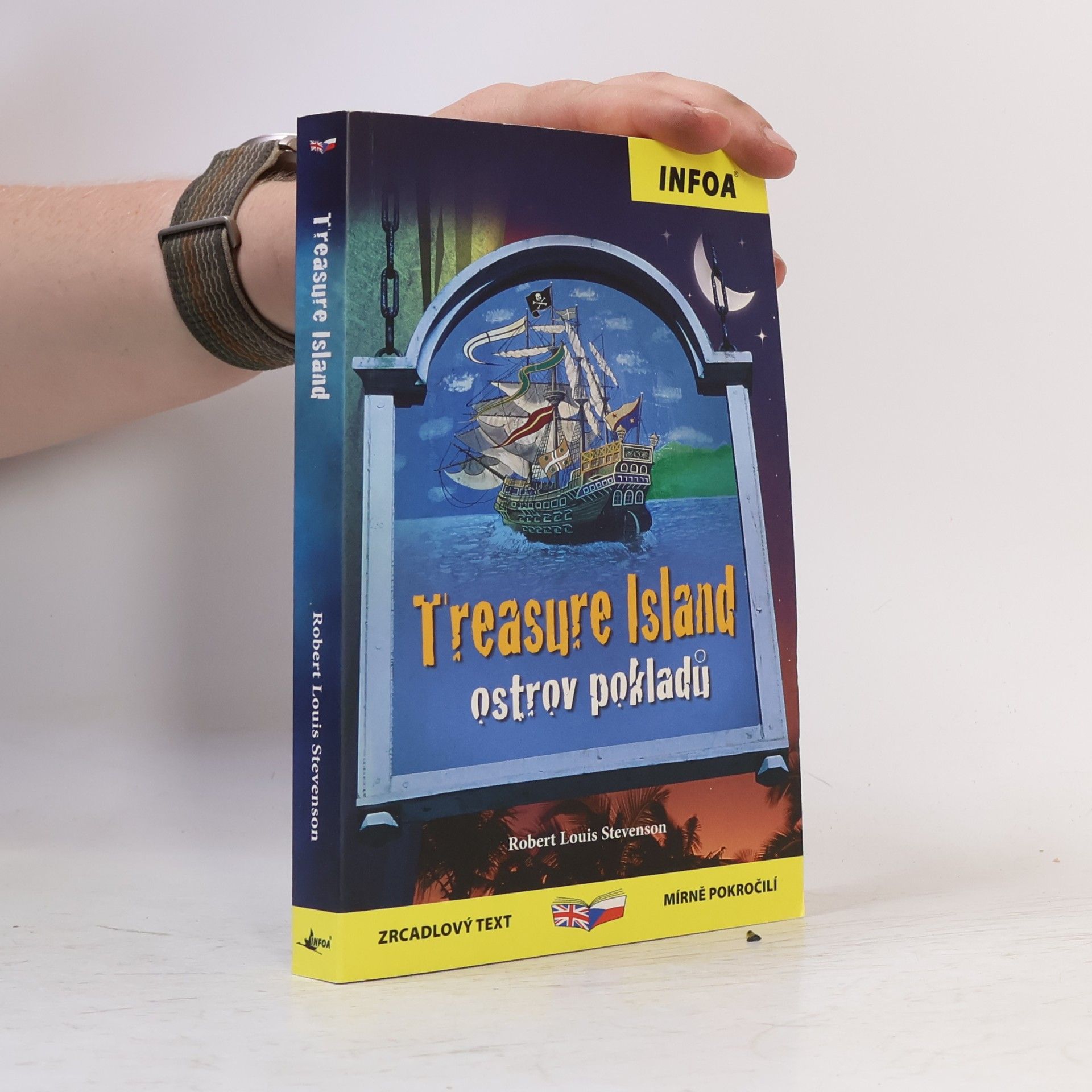 Robert Louis Stevenson Treasure Island = Ostrov pokladů
