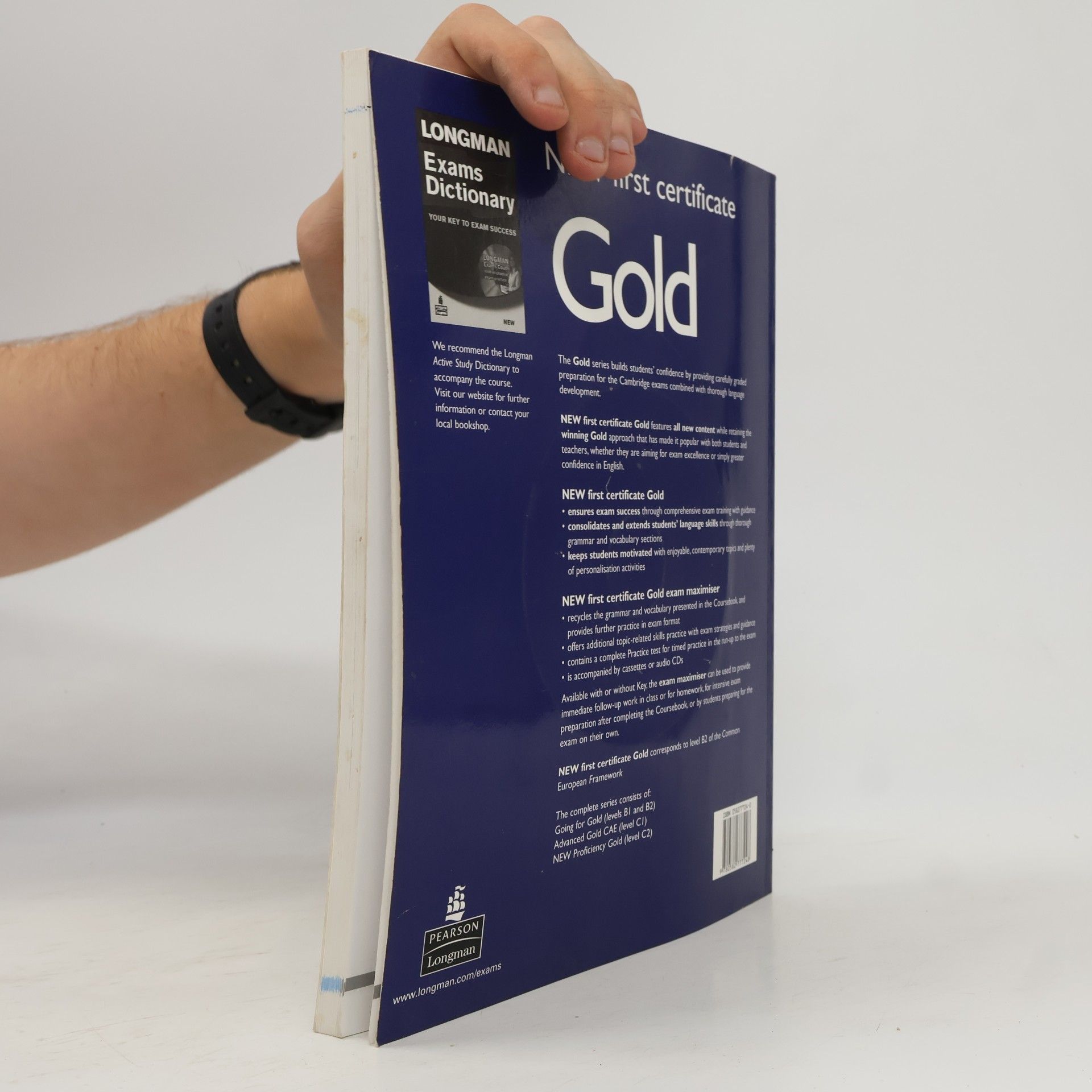 Sally Burgess New first certificate gold. Exam maximiser with key
