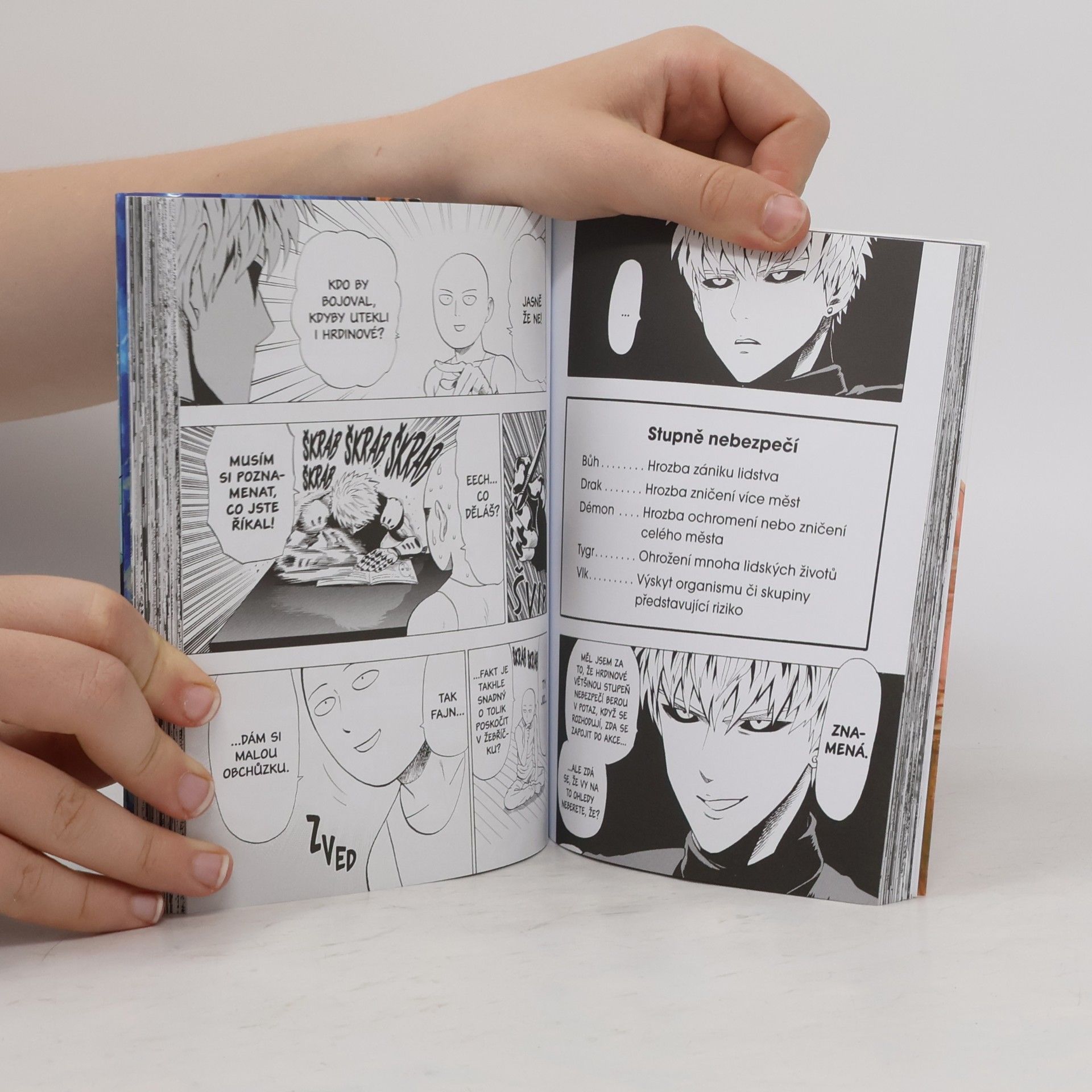 One One-Punch Man. 04, Obří meteorit