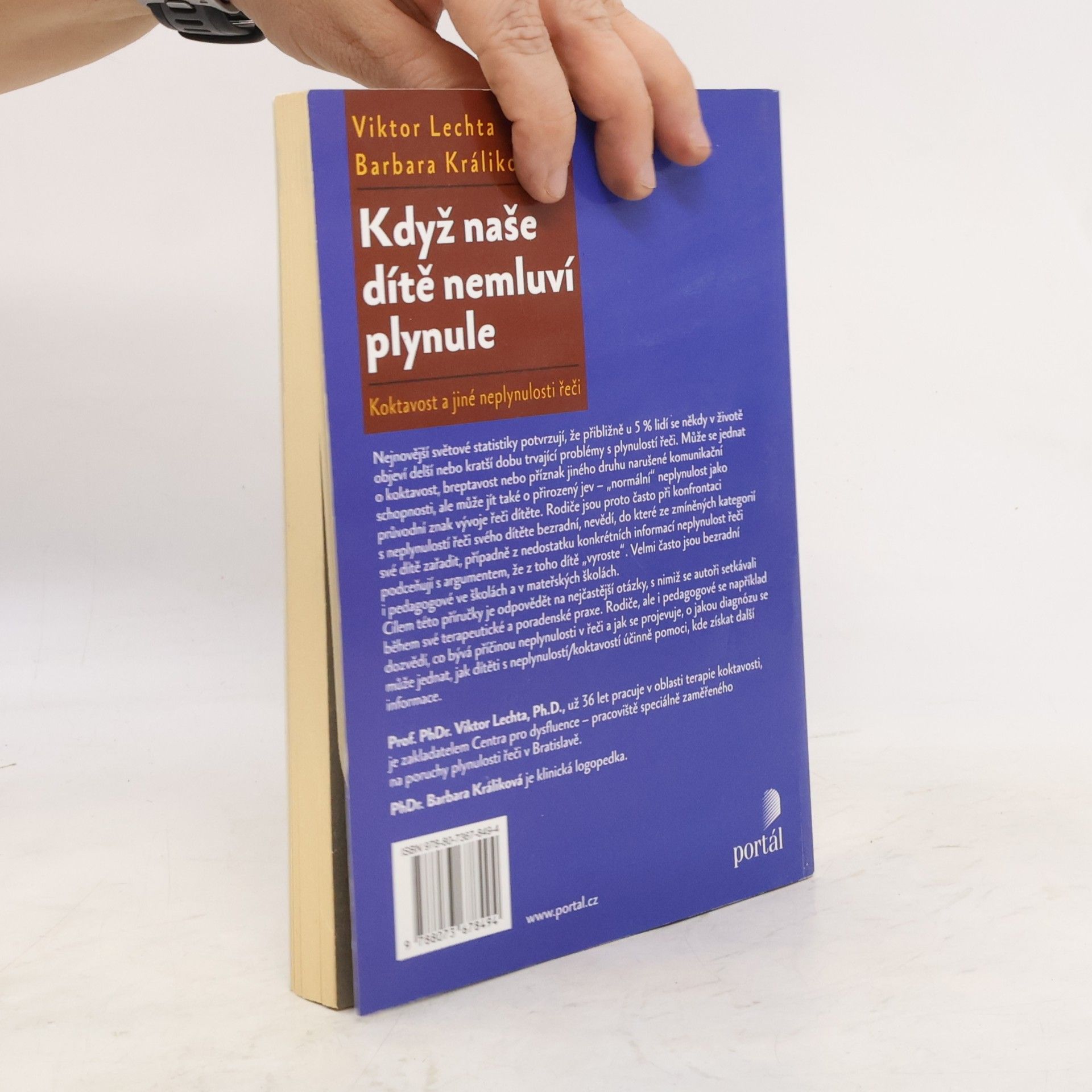 Viktor Lechta Když naše dítě nemluví plynule