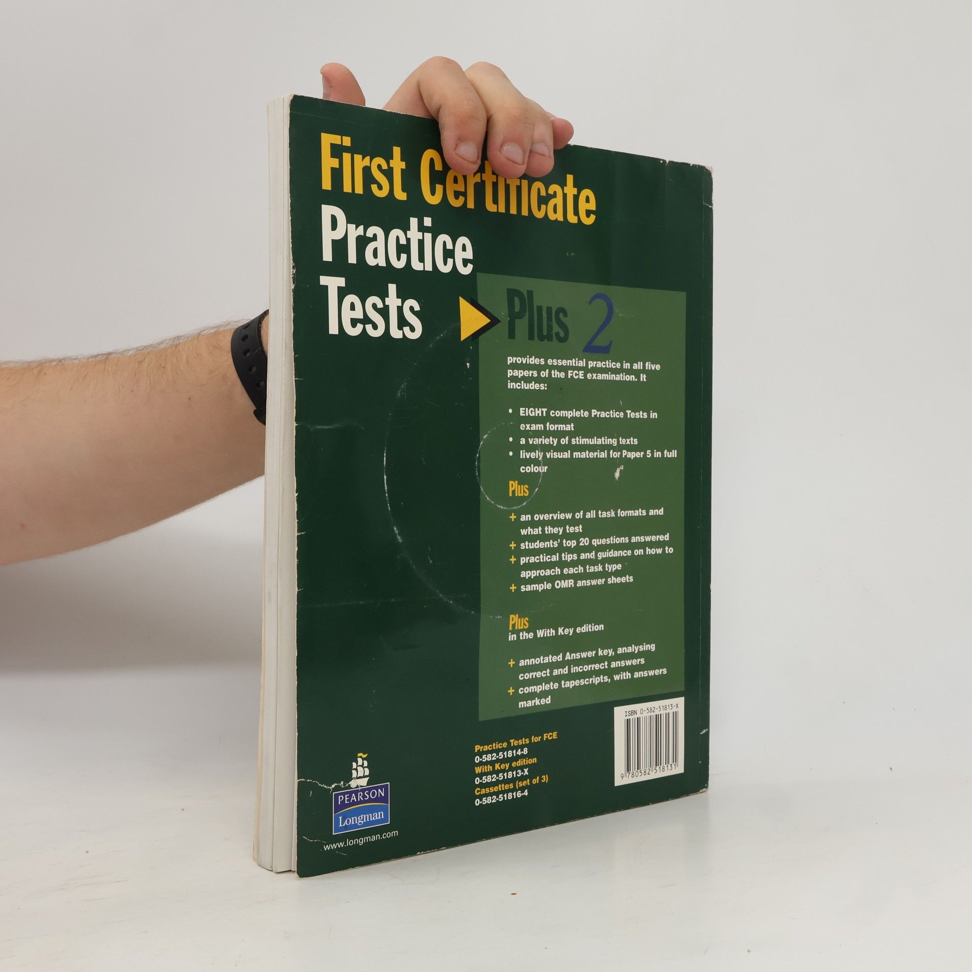 Diana L. Fried Booth FCE First certificate practice tests: Plus 2 ; with key