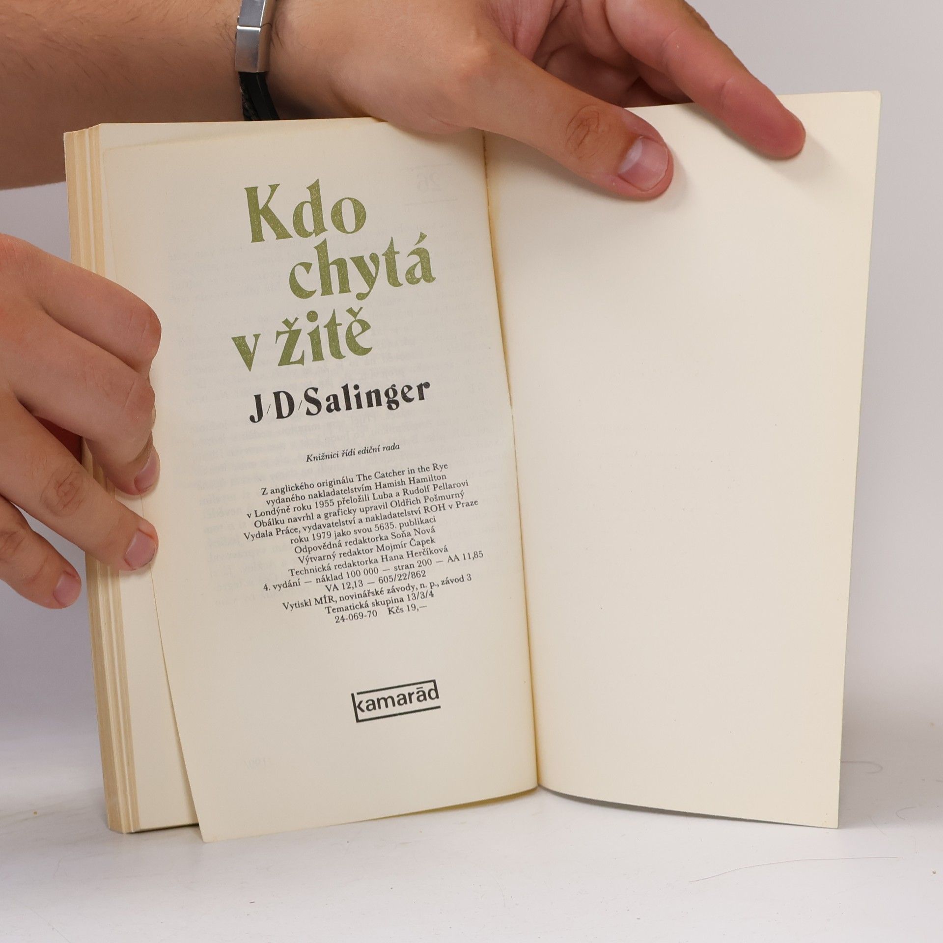 J. D. Salinger Kdo chytá v žitě