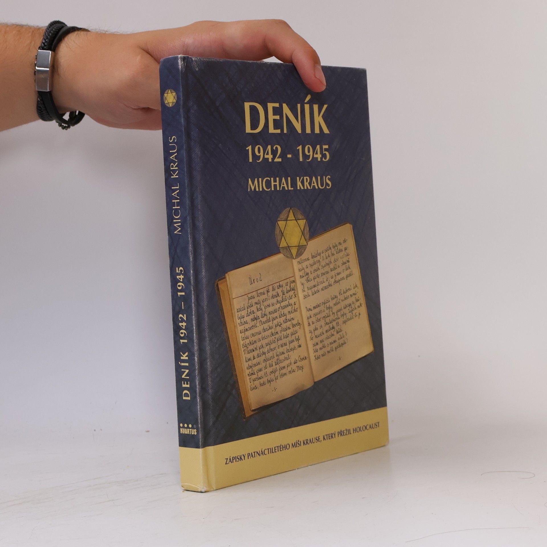 Alena Čtvrtečková Deník 1942-5. Zápisky patnáctiletého Míši Krause, který přežil holocaust