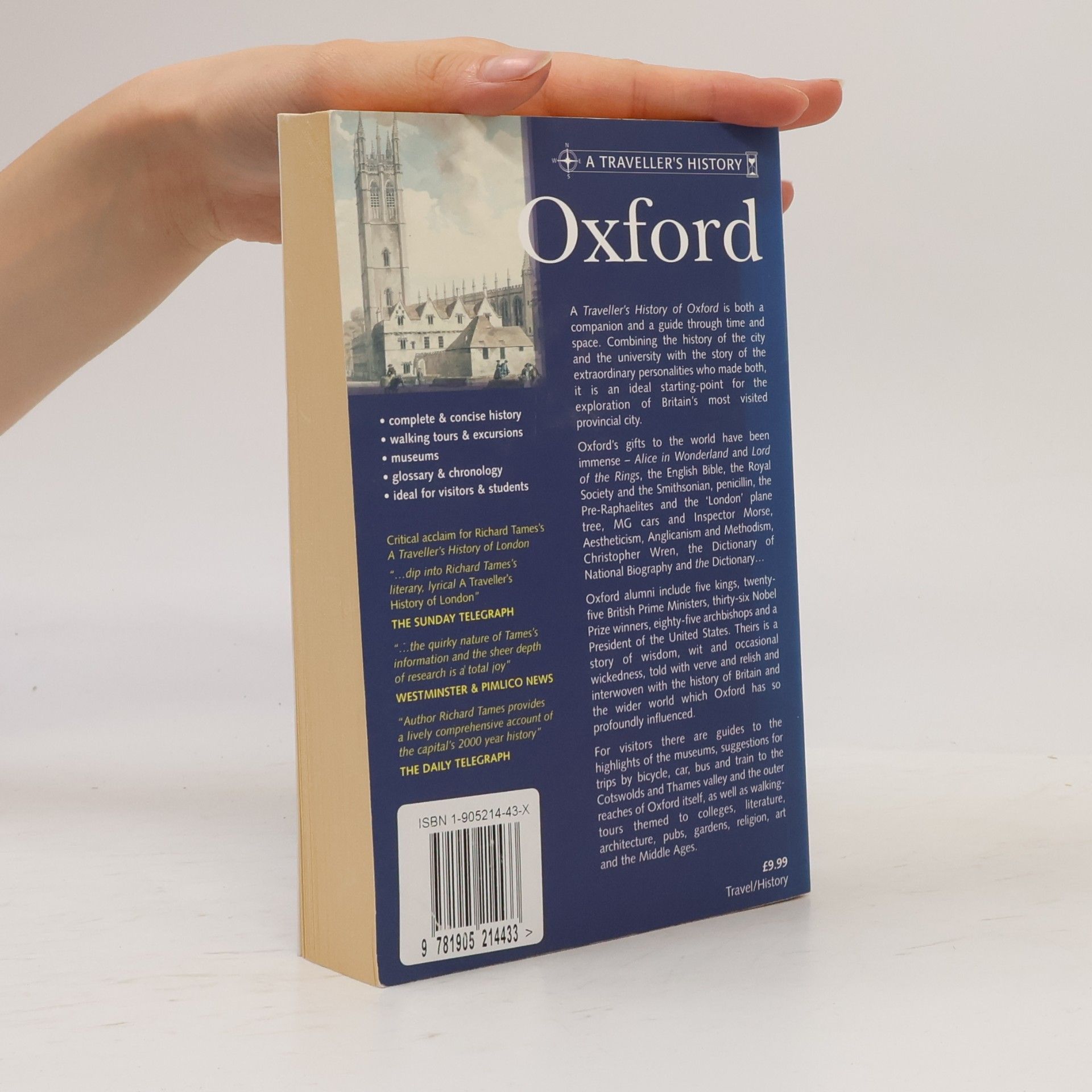 Richard Tames A Traveller's History of Oxford