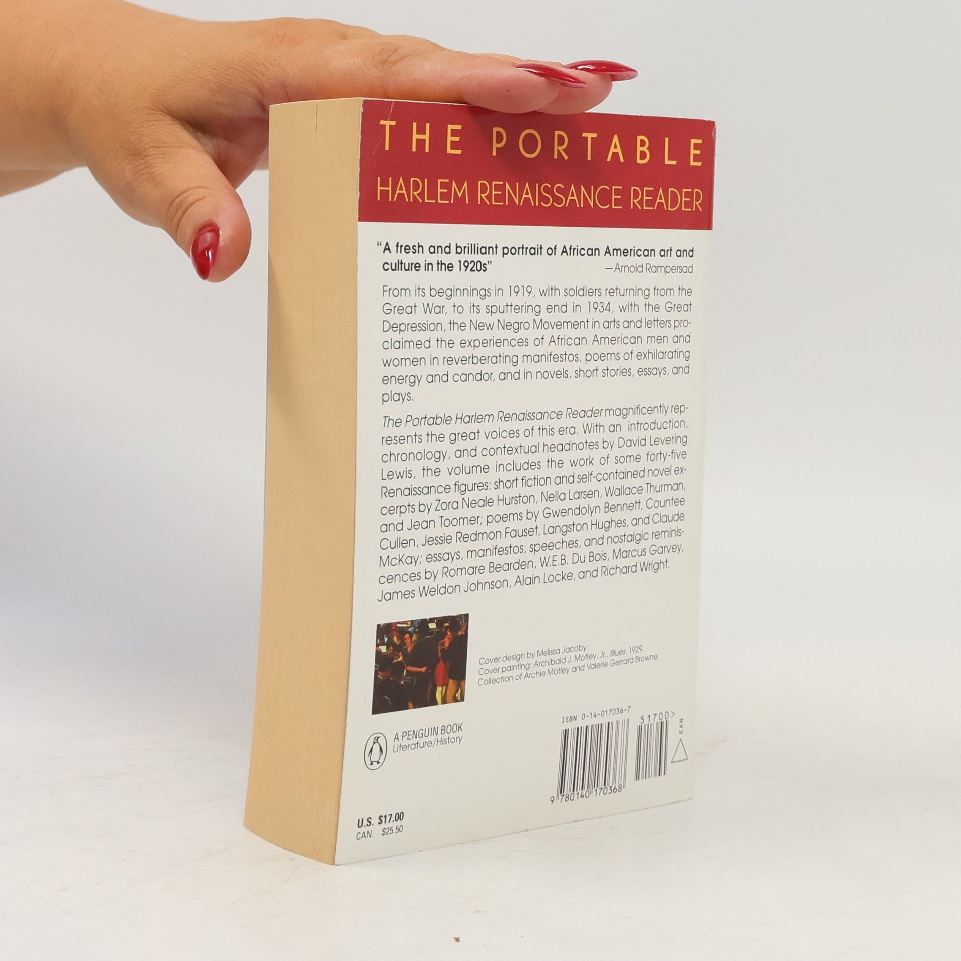 David Levering Lewis The Portable Harlem Renaissance Reader