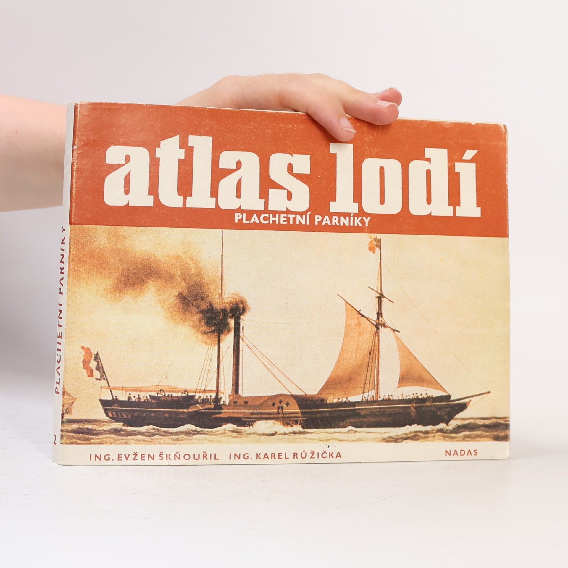 Karel Růžička Atlas lodí 2. Plachetní parníky
