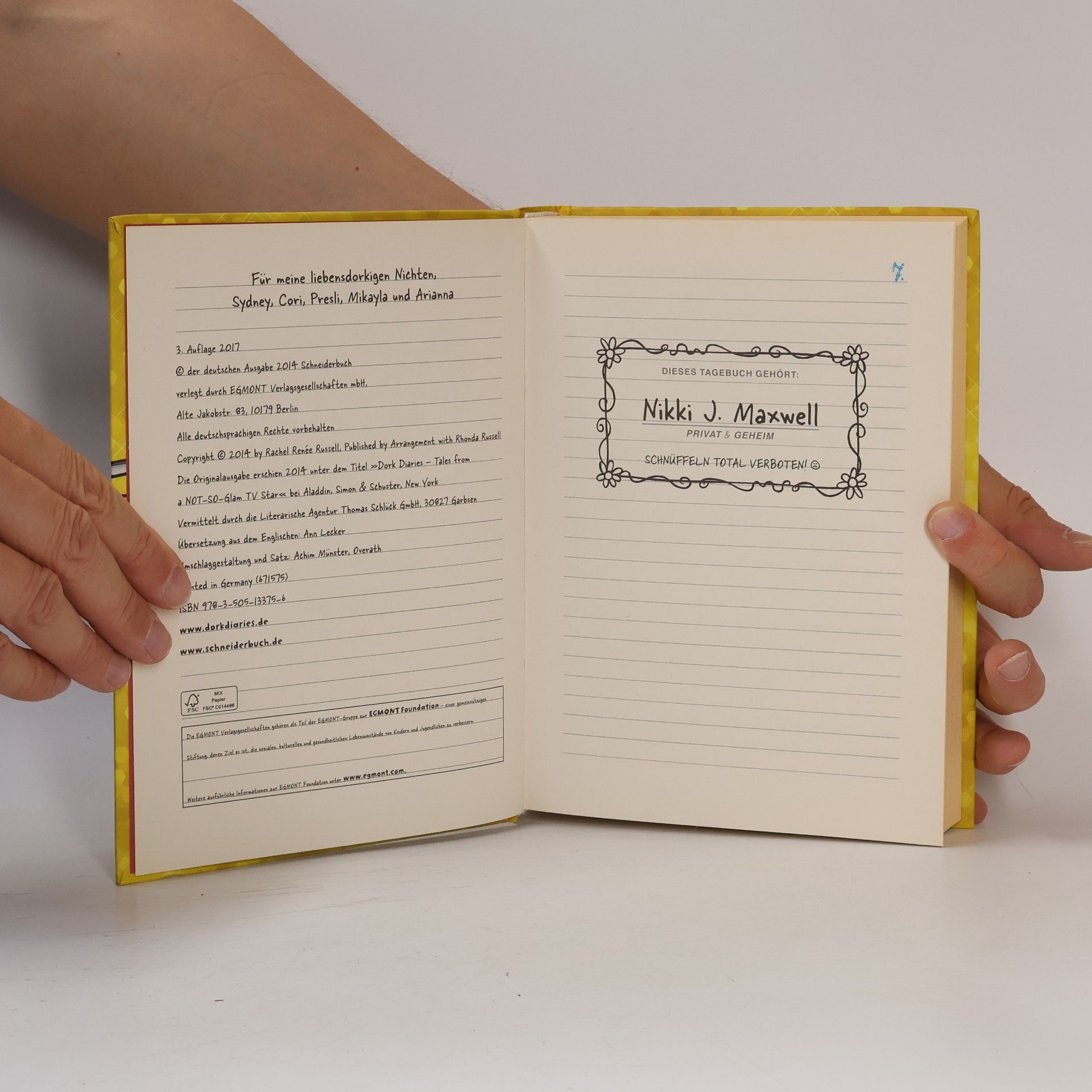 Rachel Renee Russell Dork Diaries: Nikkis (nicht ganz so) schillernde Filmkarriere