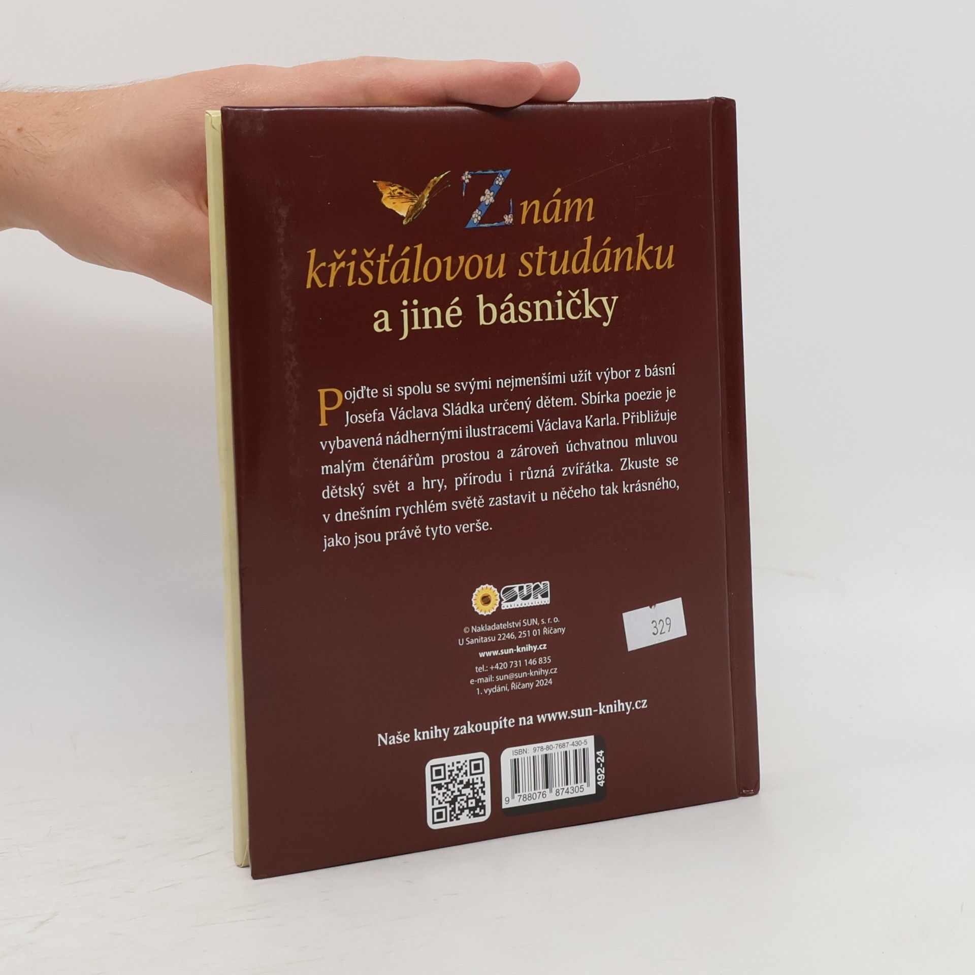 Josef Václav Sládek Znám Kříšťálovou studánku a jiné básničky