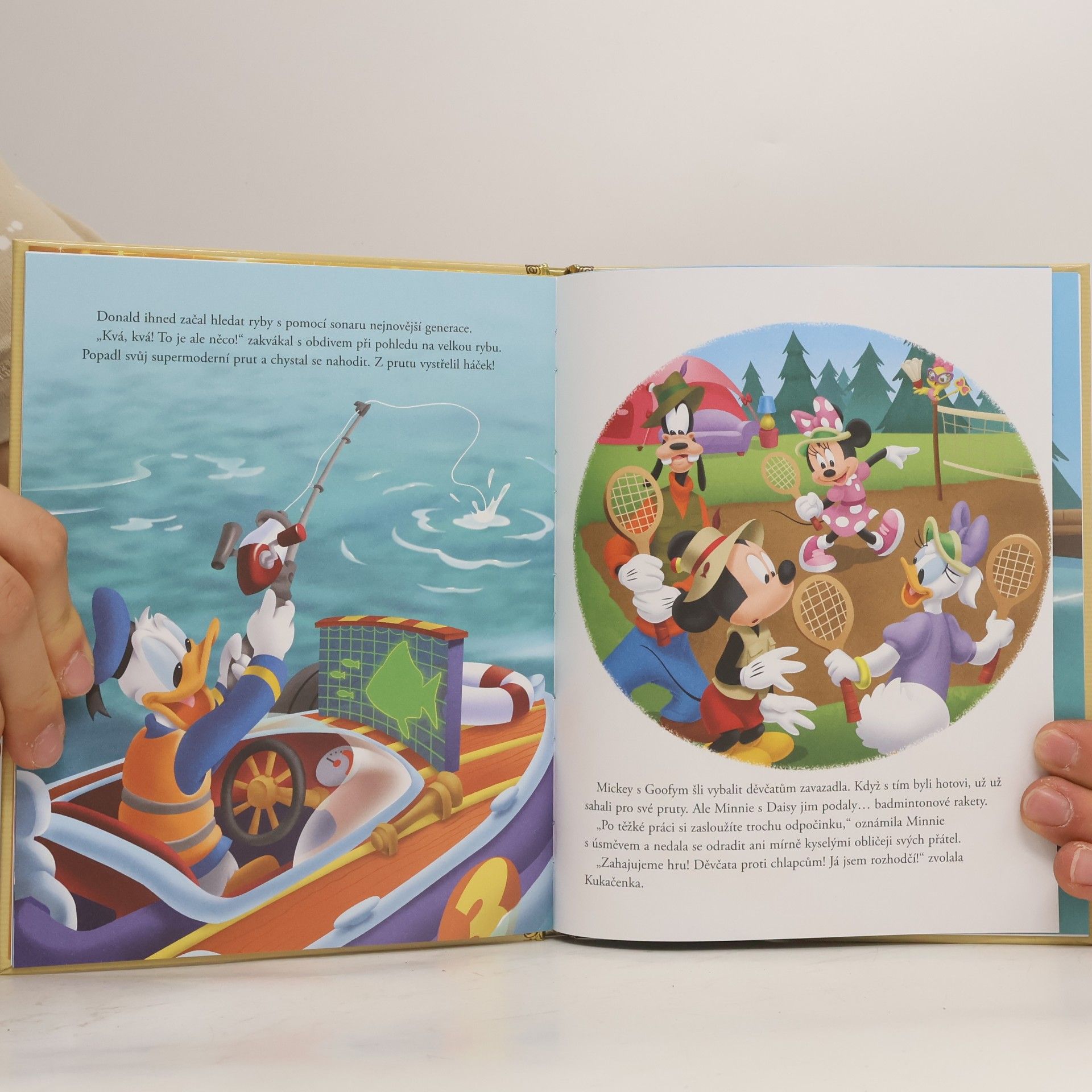Collectif d'auteurs Zlatá sbírka pohádek 131. Mickey a závodníci: Na rybách