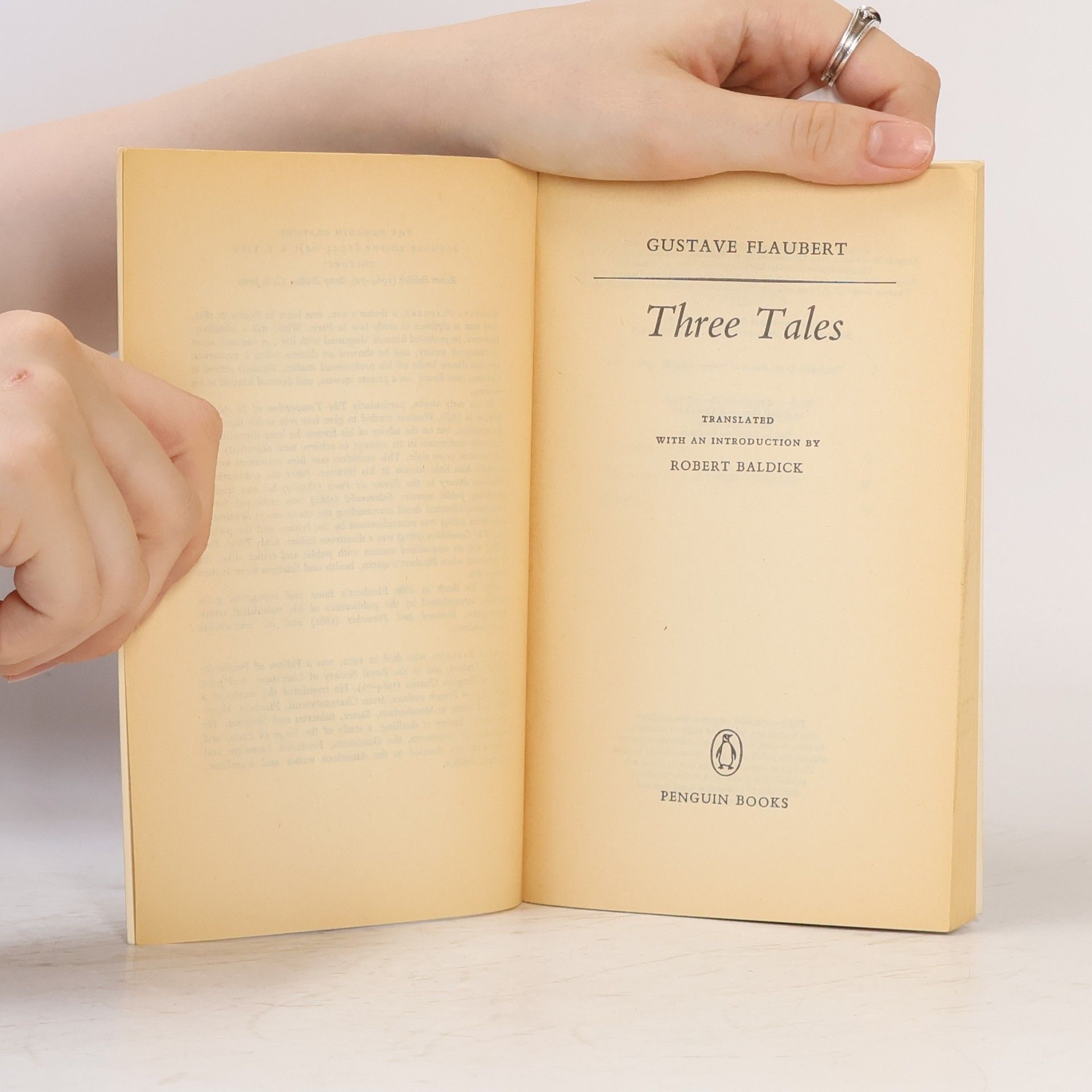Gustave Flaubert Classics: Three Tales