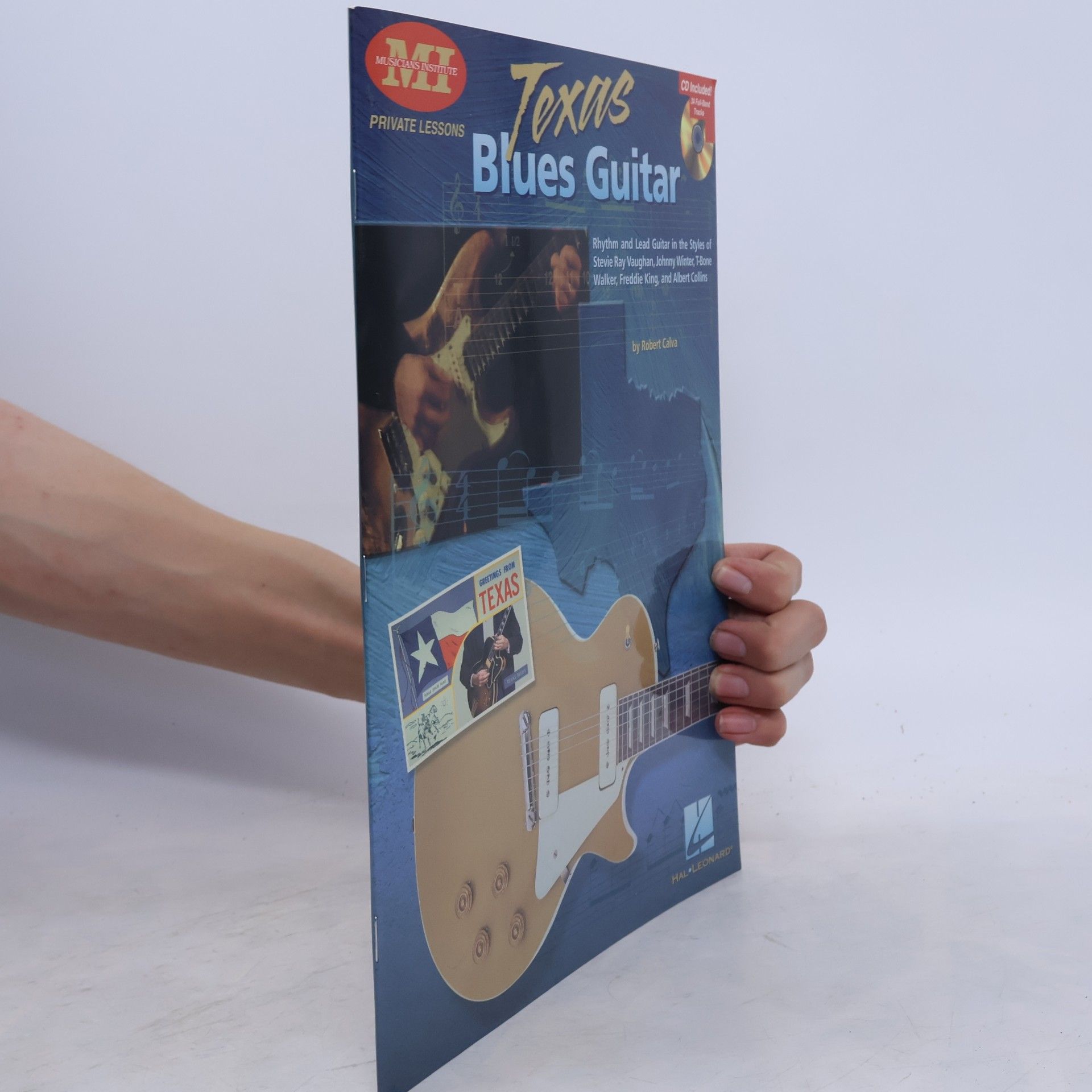 Robert Calva Musicians Institute Private Lessons: Texas Blues Guitar - Book/Online Audio