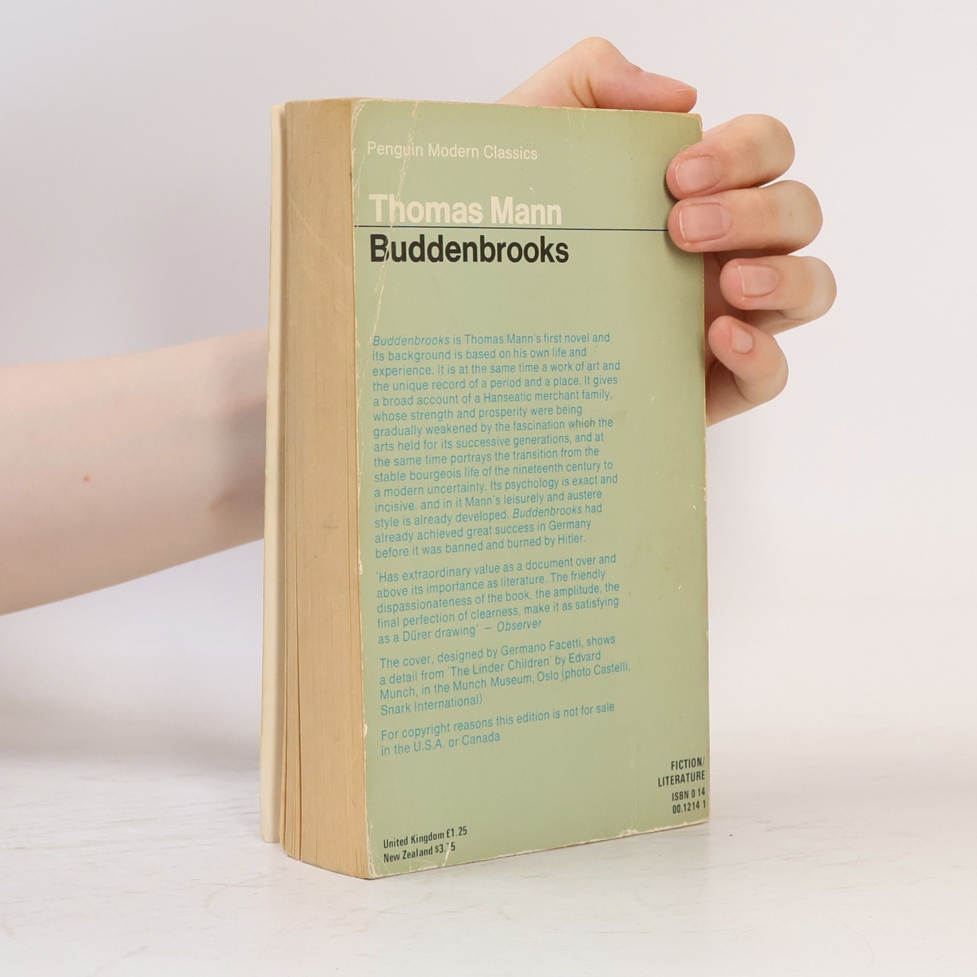 Thomas Mann Buddenbrooks