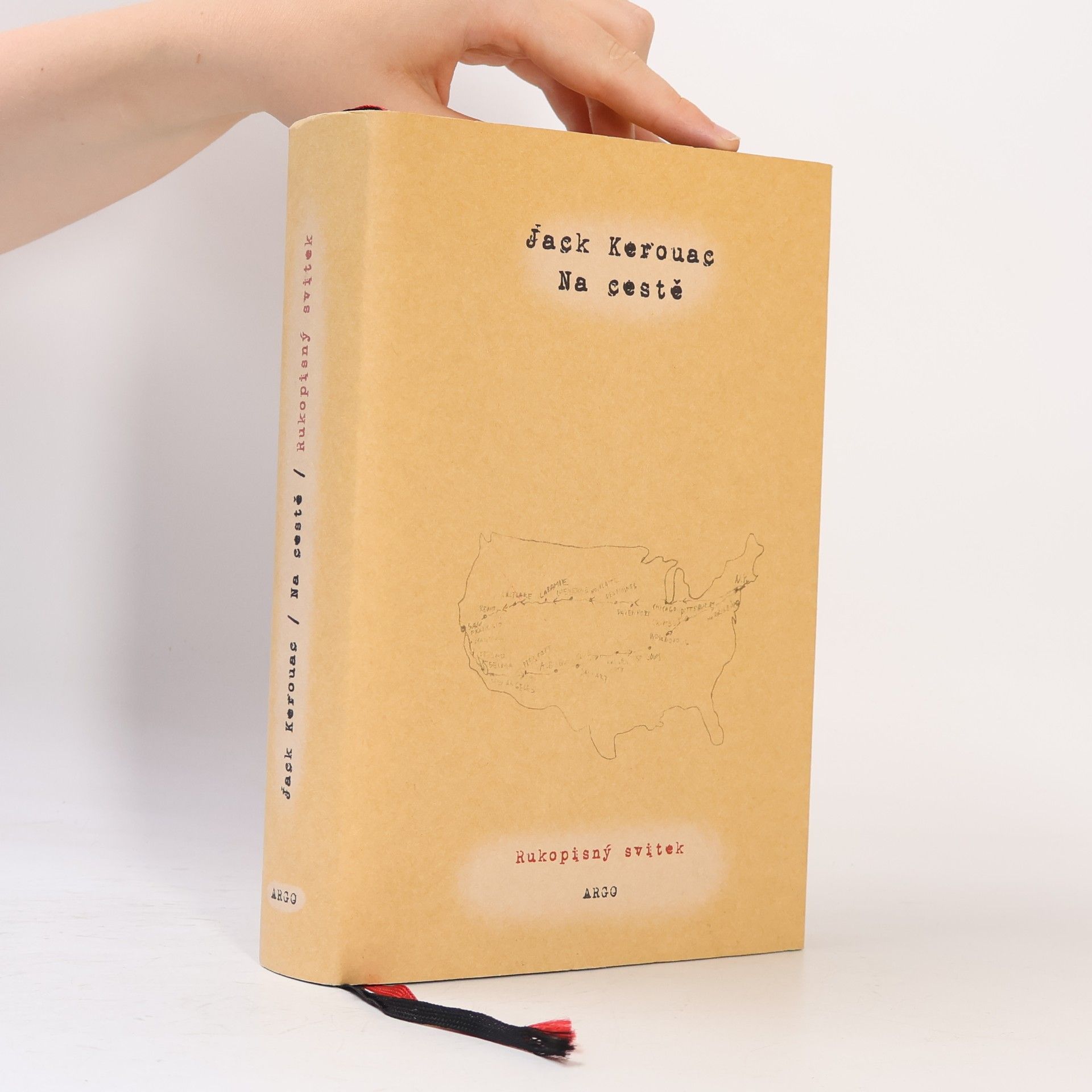 Jack Kerouac Na cestě : rukopisný svitek