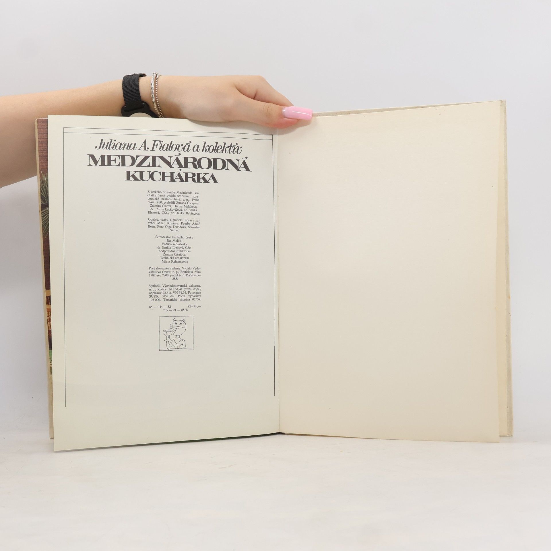 Juliana A. Fialová Medzinárodná kuchárka