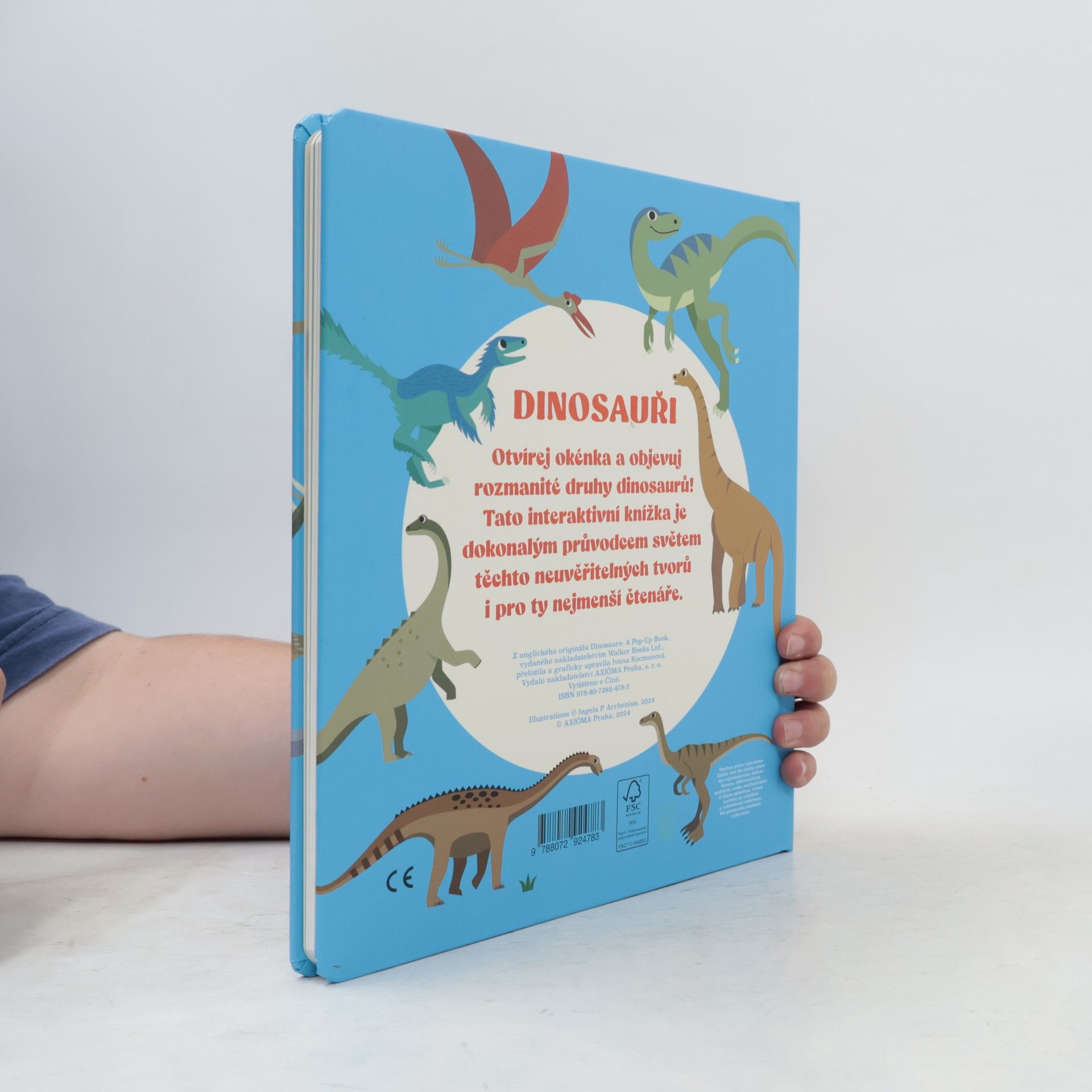 Ingela Peterson Arrhenius Dinosauři : moje první encyklopedie dinosaurů