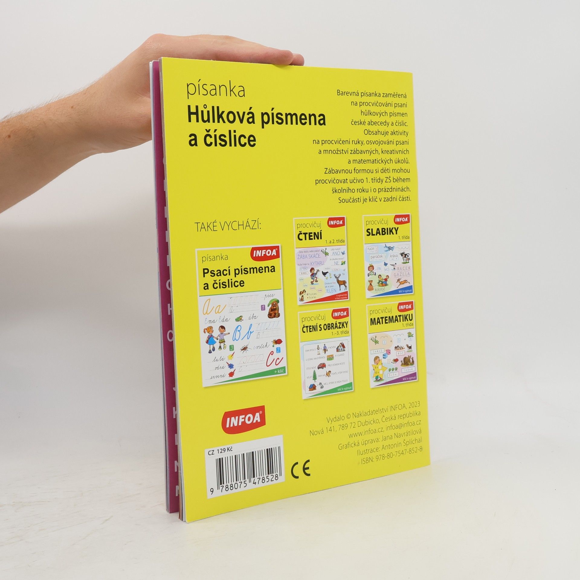 Kolektiv autorů Písanka Hůlková písmena a číslice