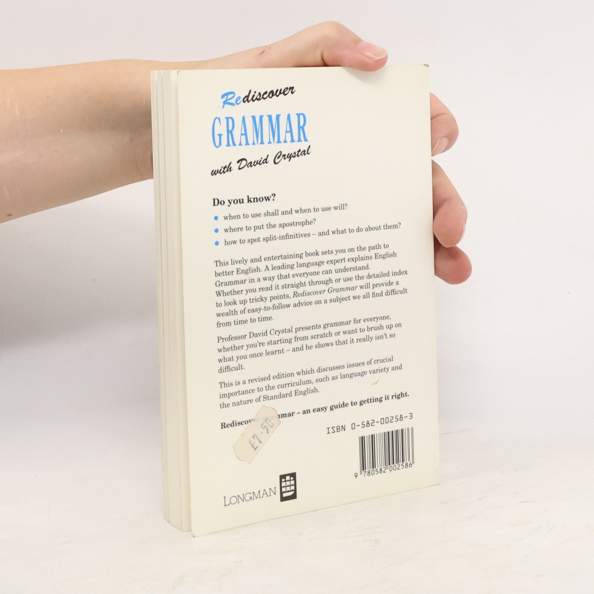 David Crystal Rediscover Grammar