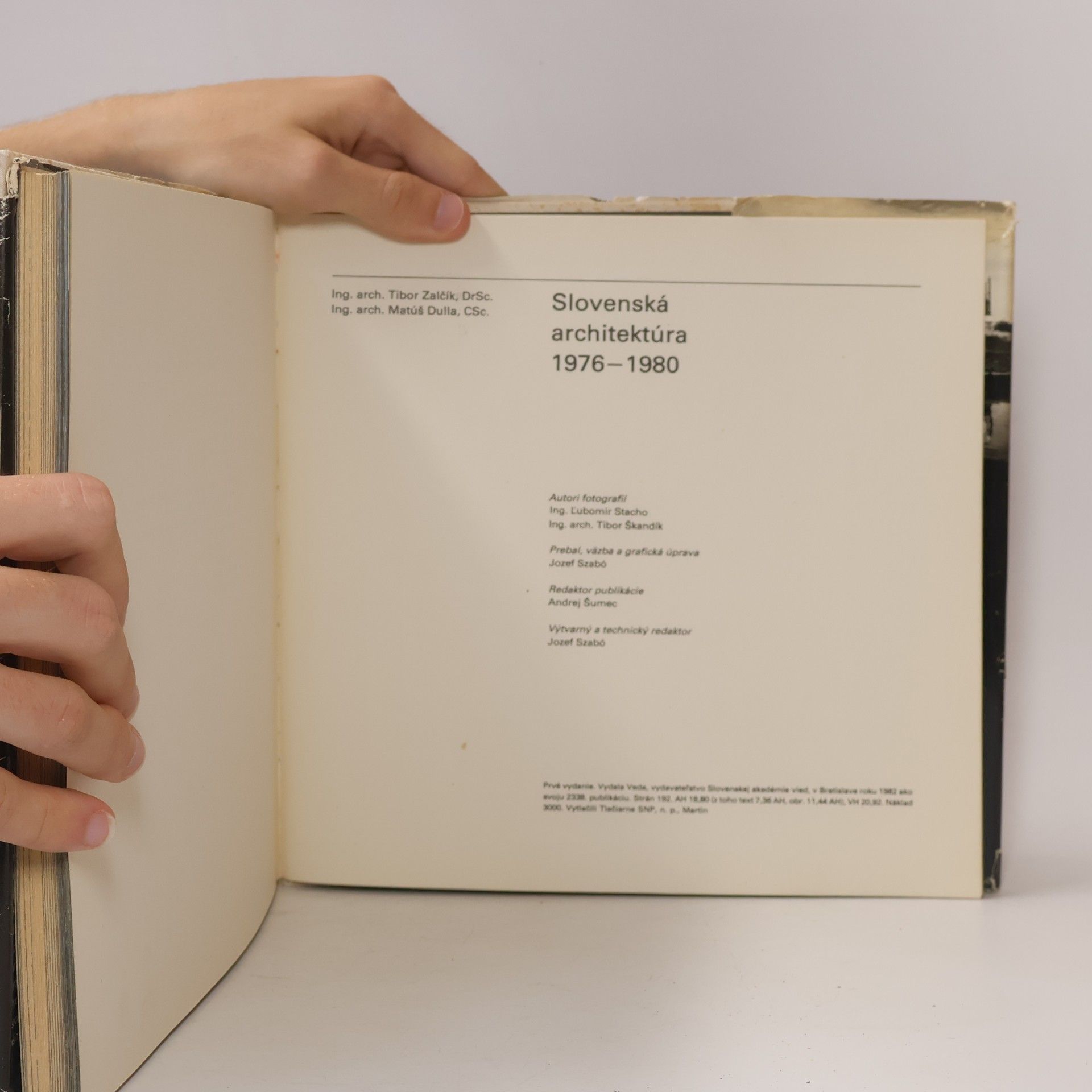Tibor Zalčík Slovenská architektúra 1976-1980