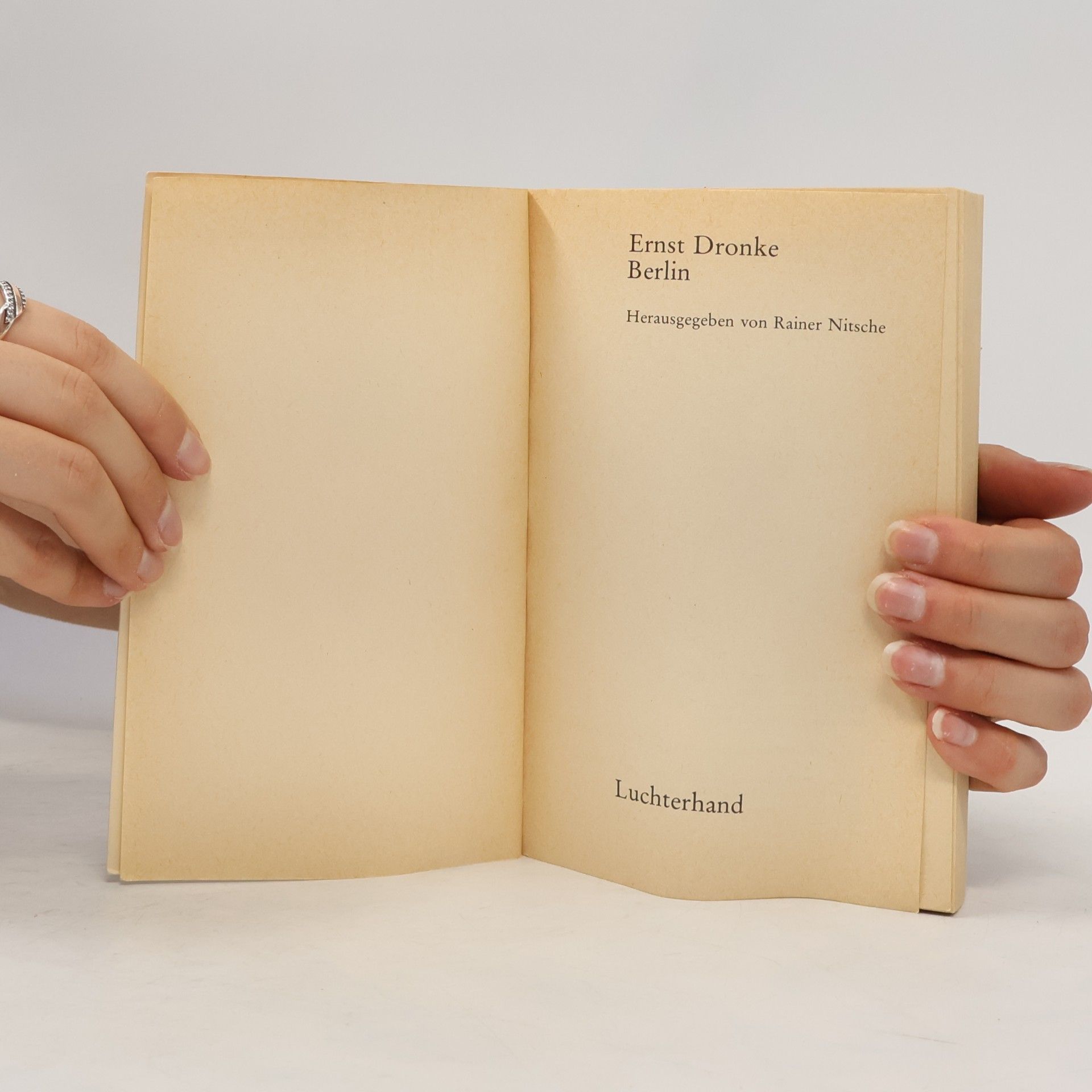 Ernst Dronke Sammlung Luchterhand - 156: Berlin