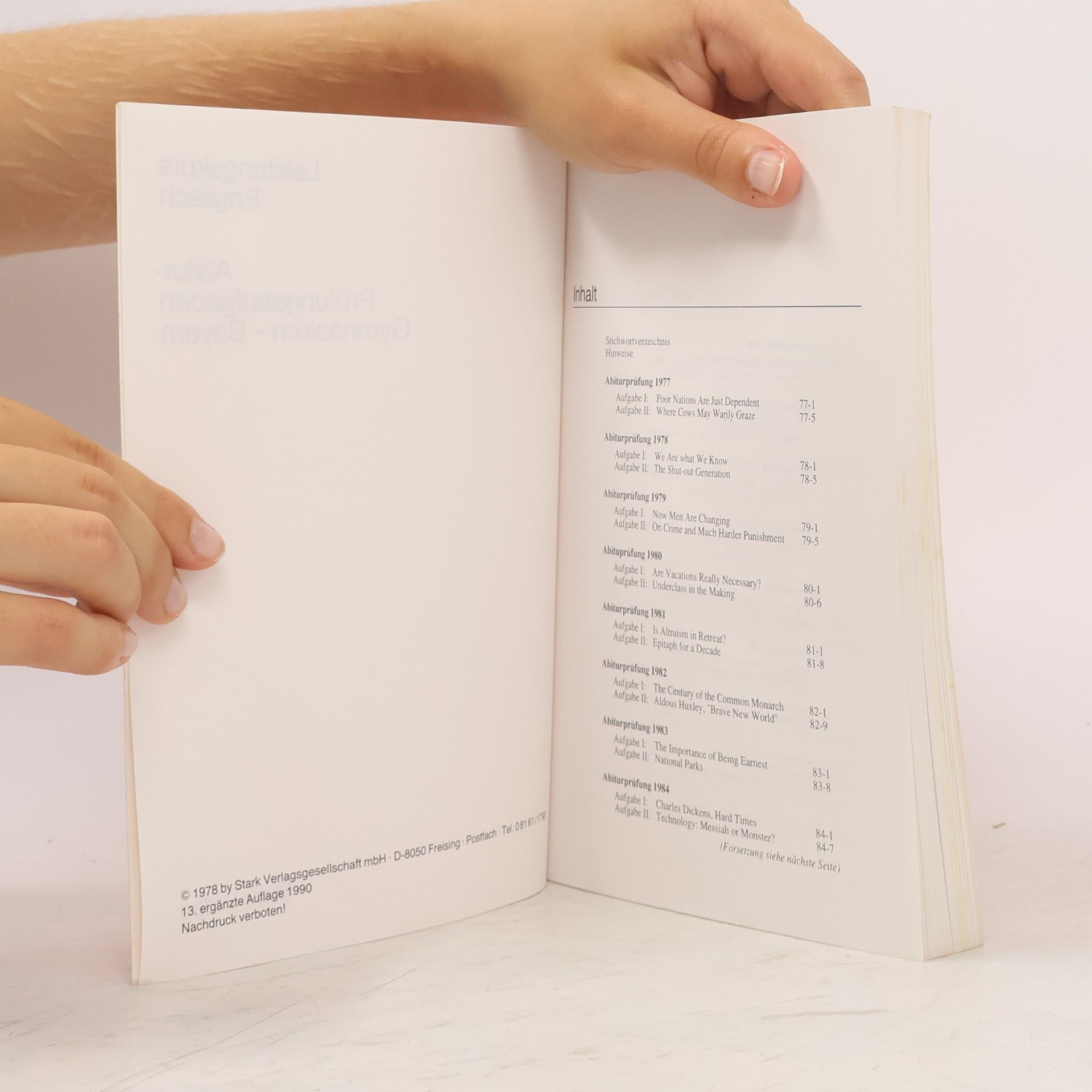 Various authors Leistungskurs Englisch 546