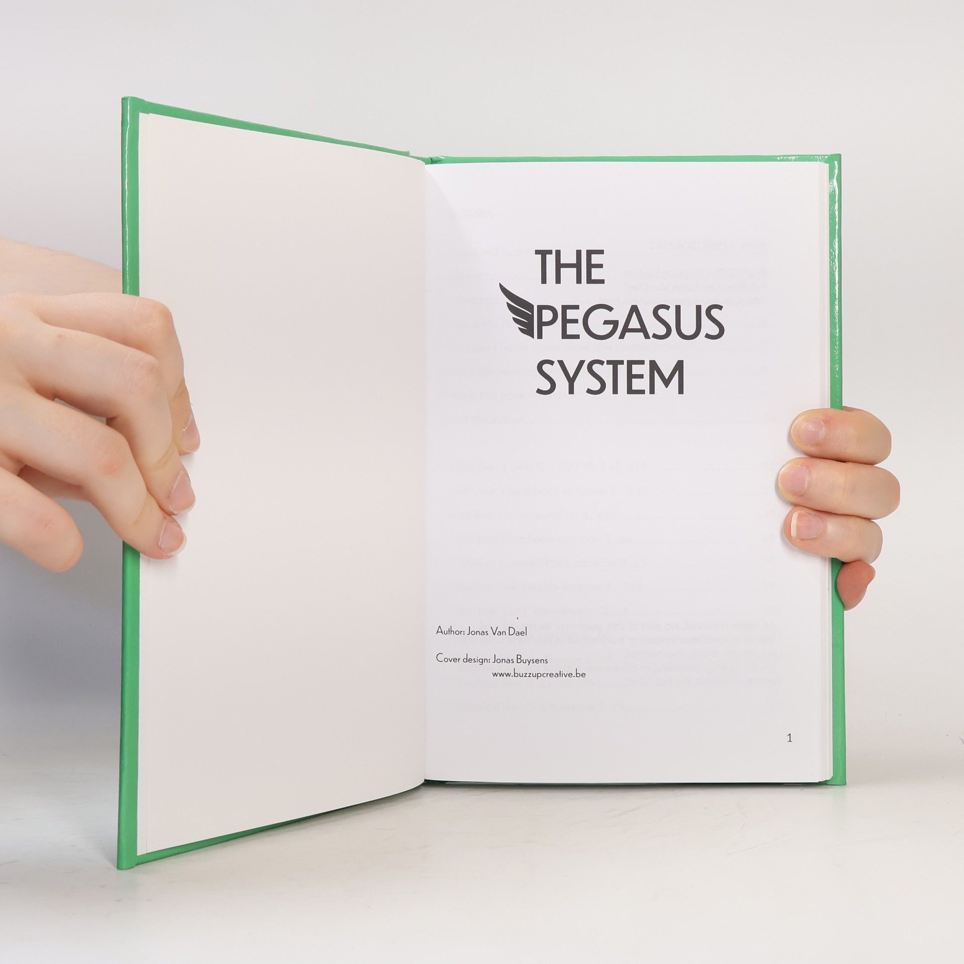 Jonas Van Dael The Pegasus System