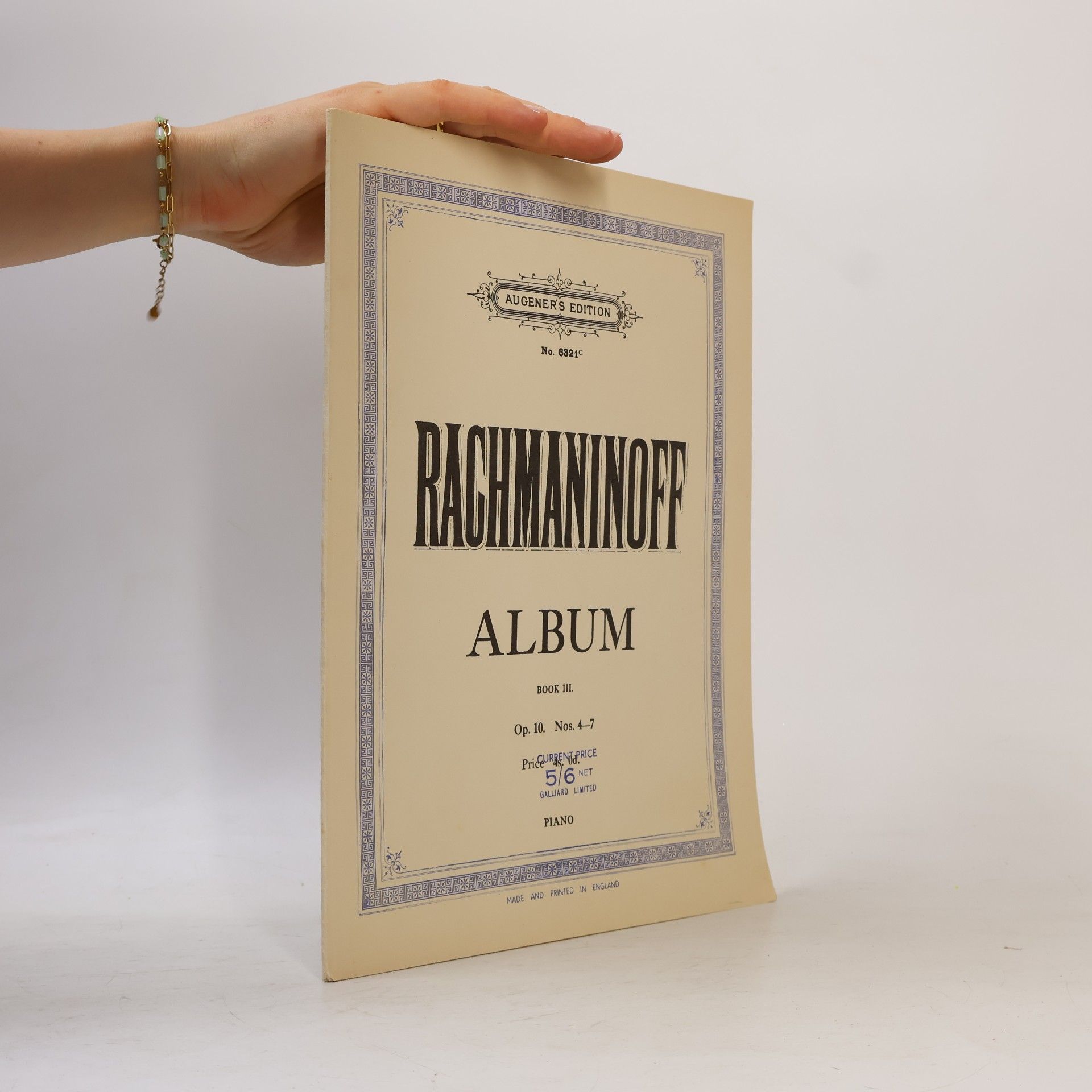 Various authors Rachmaninoff Album. Book III.