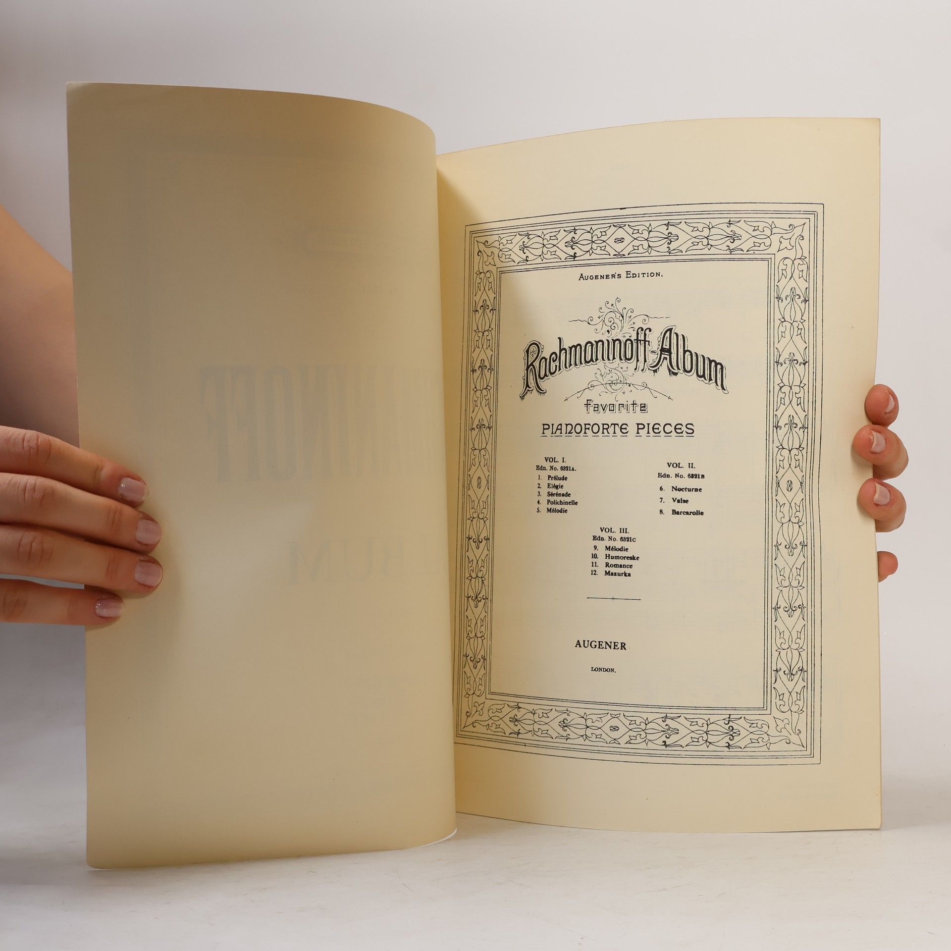 Various authors Rachmaninoff Album. Book III.
