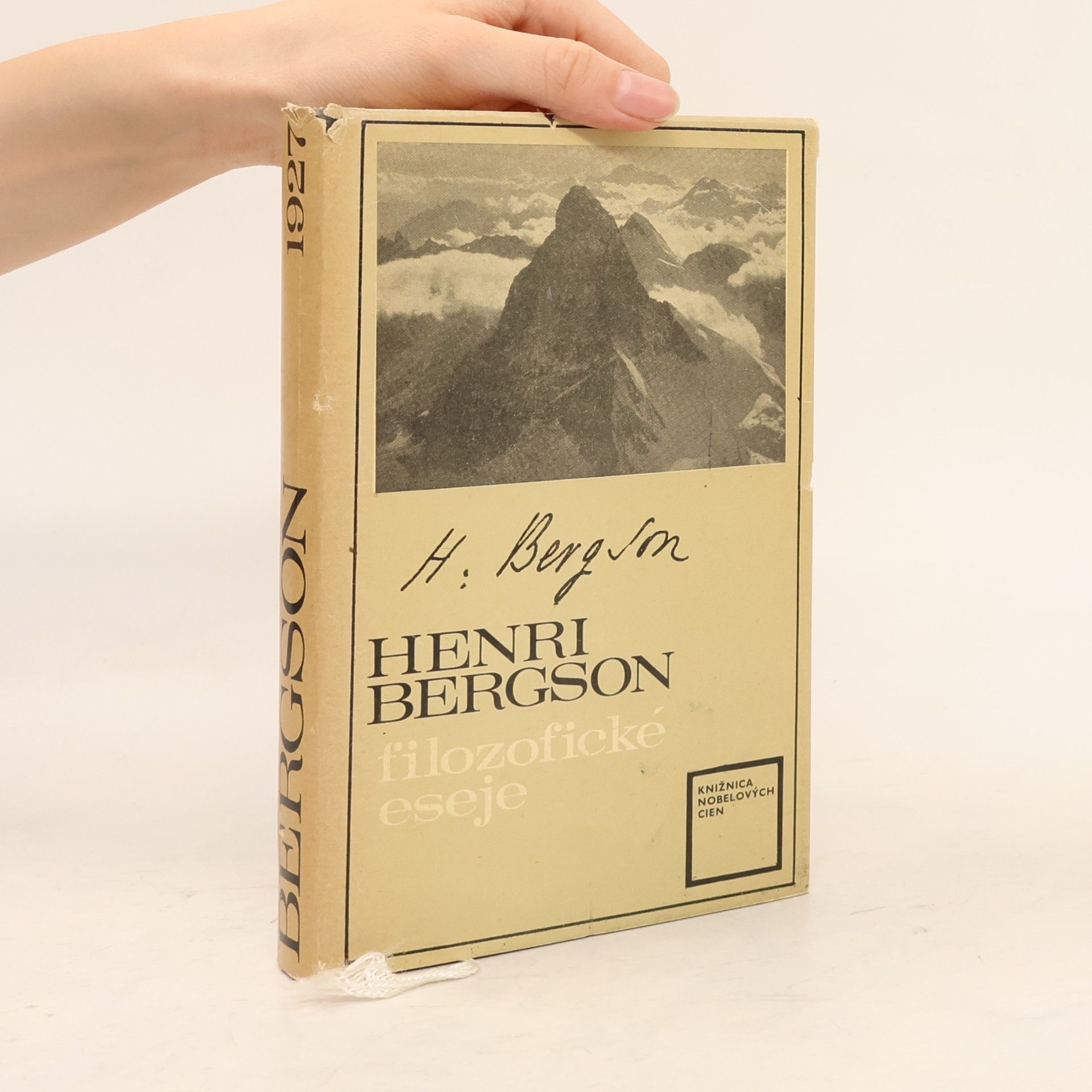 Filozofické eseje. Bergson 1927