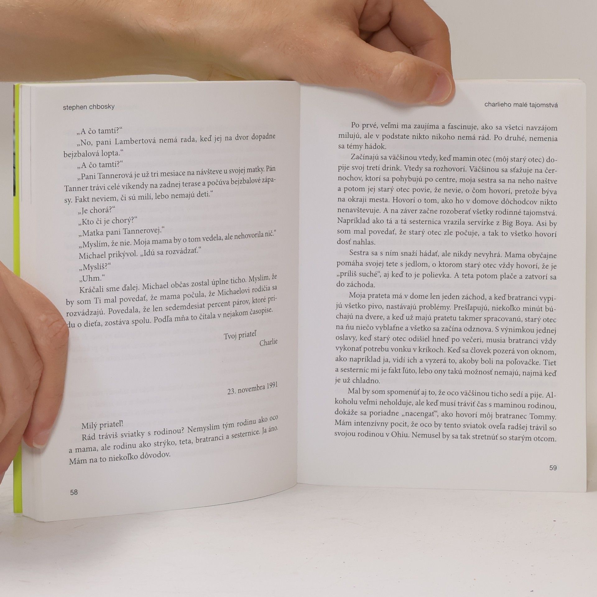 Stephen Chbosky Charlieho malé tajomstvá