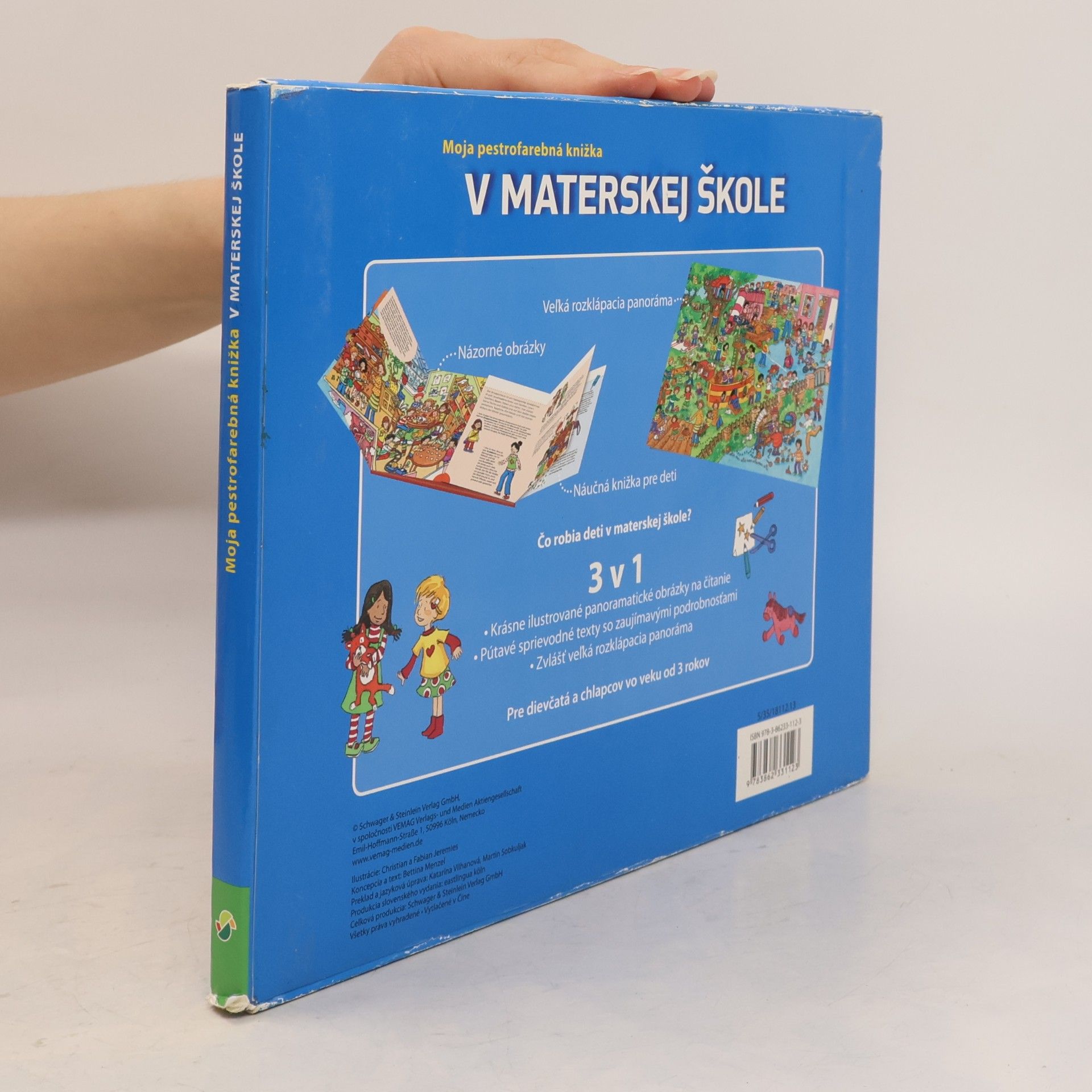 Bettina Menzel V materskej škole. Moja pestrofarebná knižka