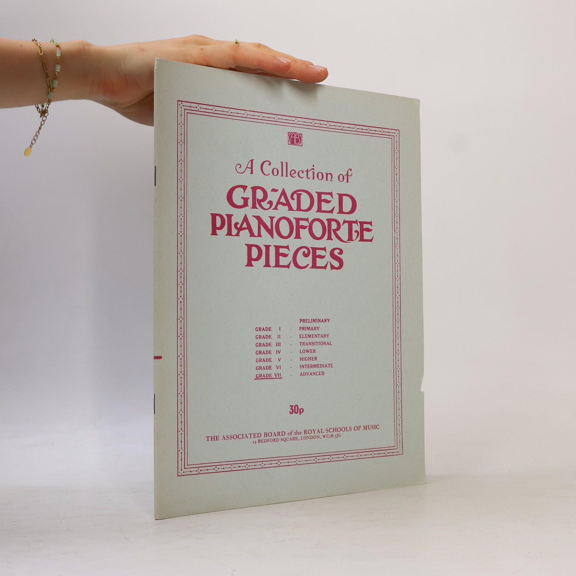 Various authors A Collection of Graded Pianoforte Pieces