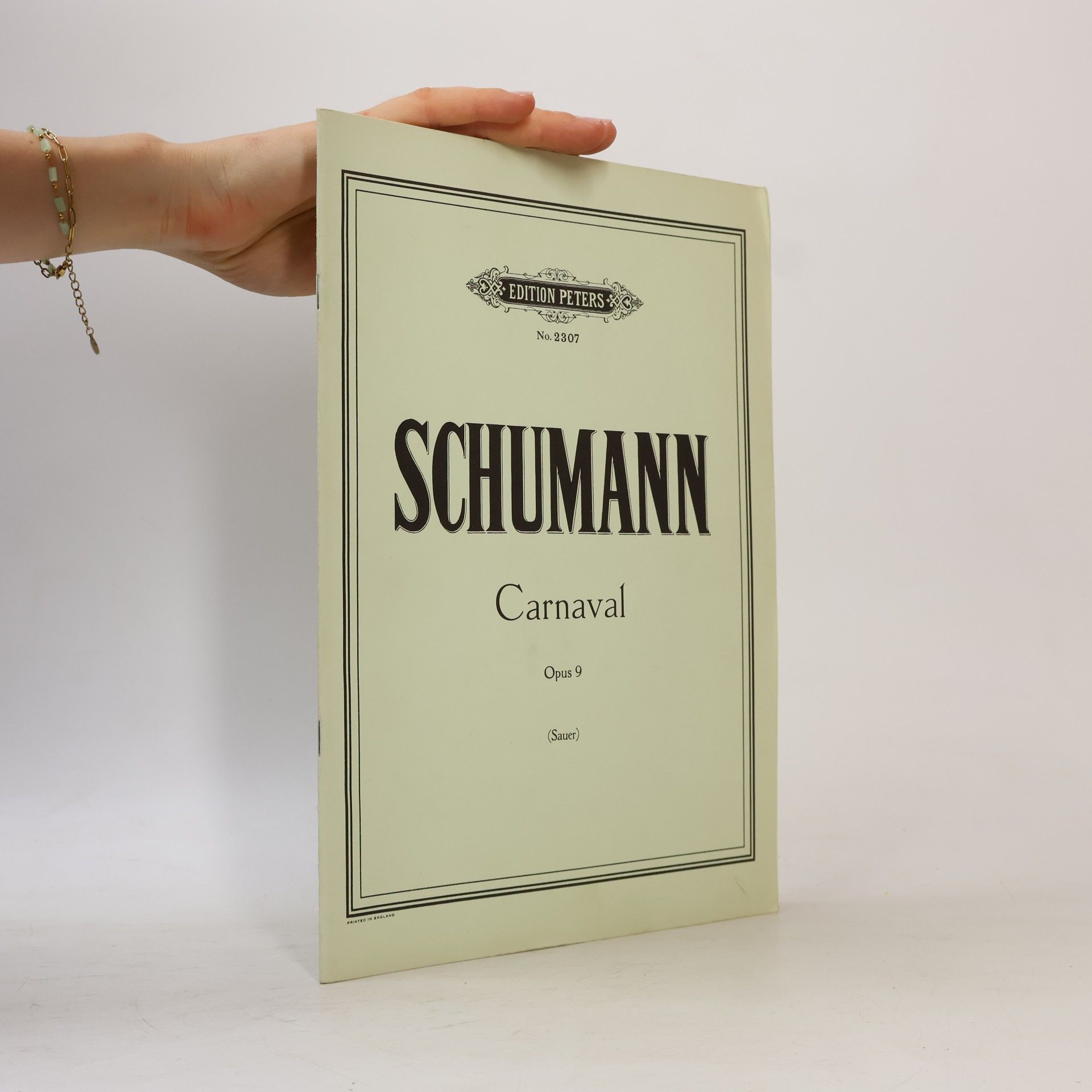 Robert Schumann Carnaval, Opus 9