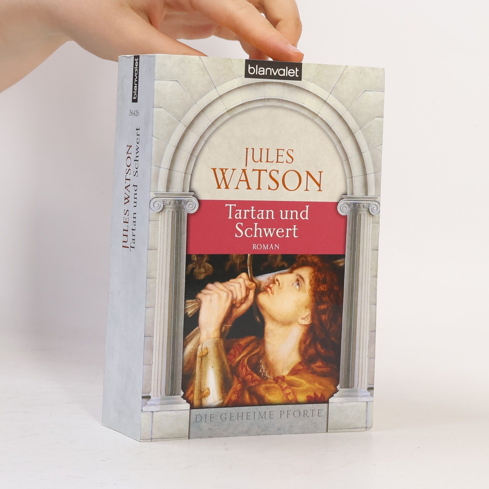 Jules Watson Tartan und Schwert