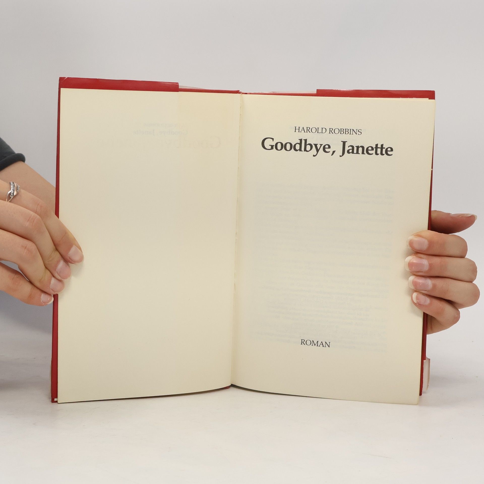Harold Robbins Goodbye, Janette