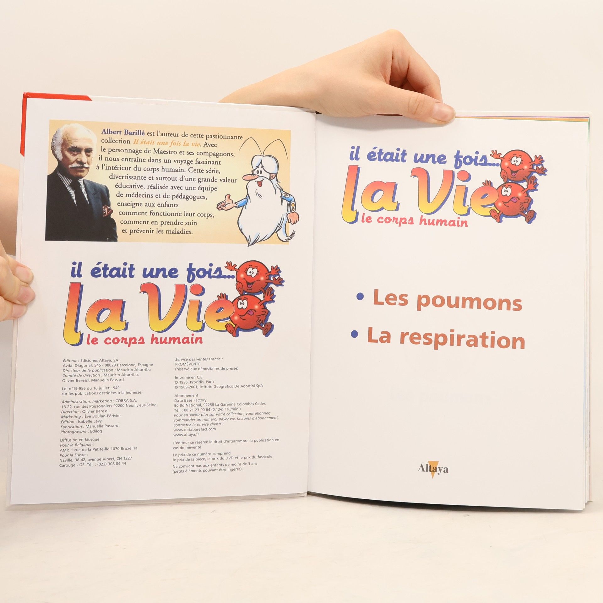 Albert Barillé Il était une fois... La Vie: Le corps humain 2