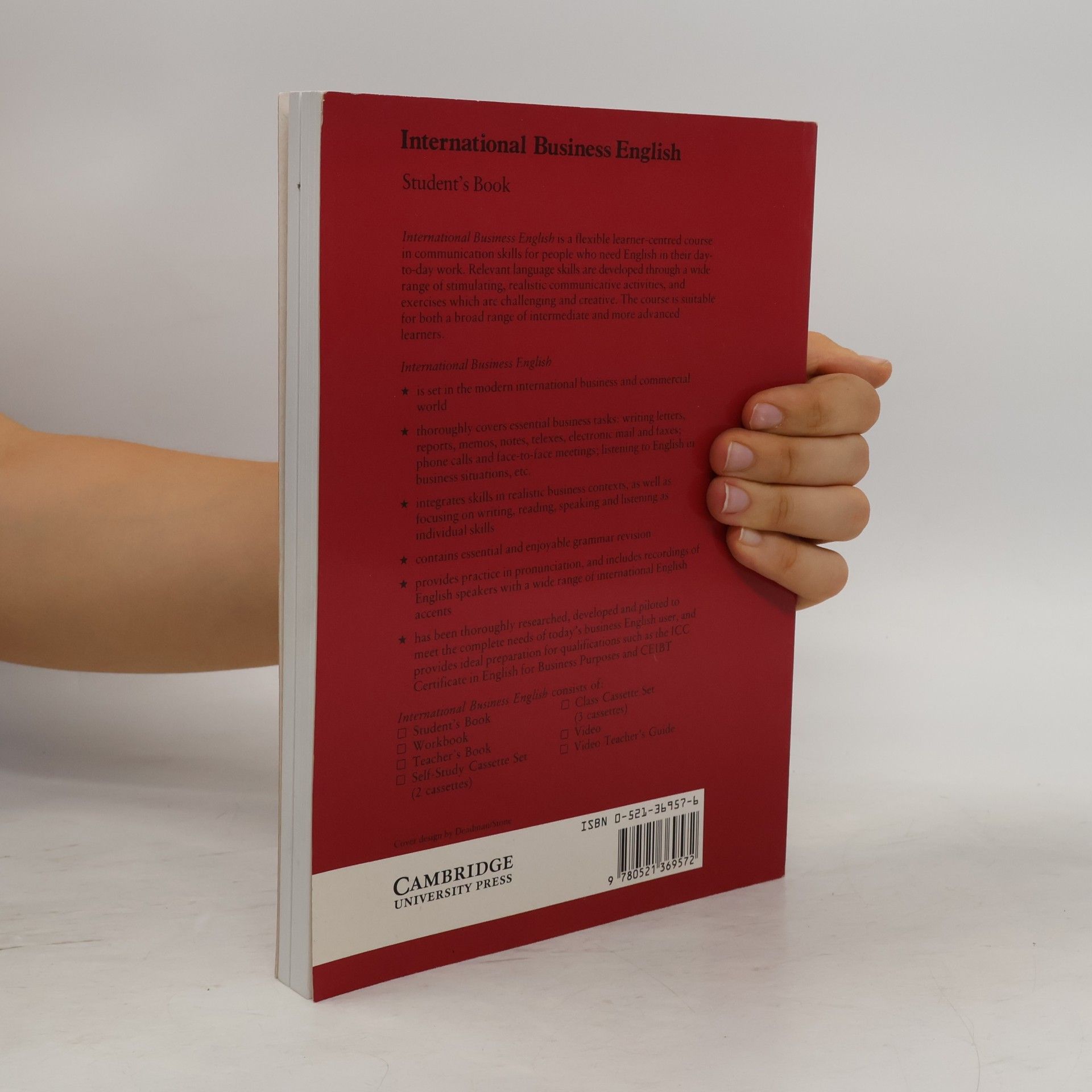Leo Jones International business english: Communication skills in english for business purposes. Student's book