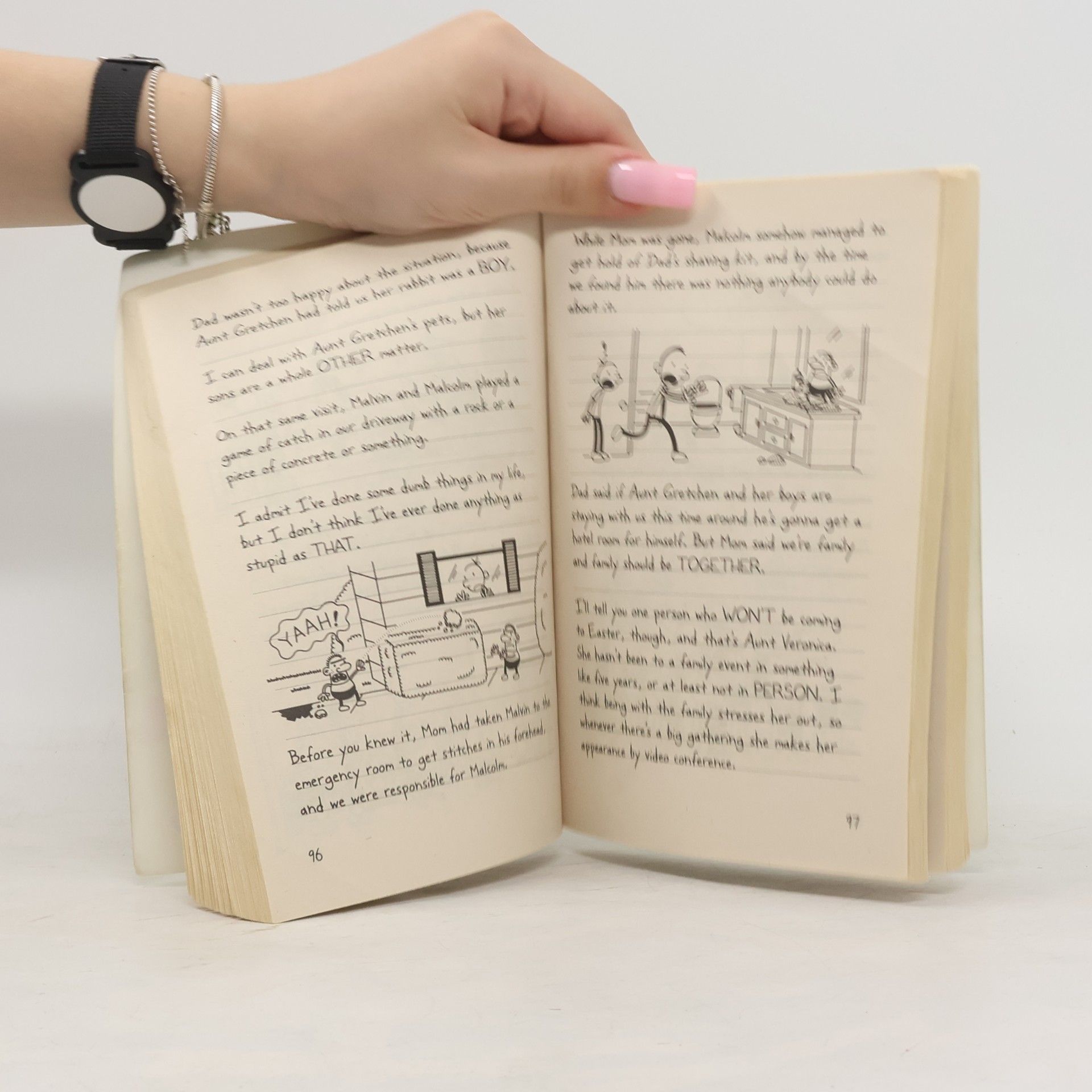 Jeff Kinney Diary of a Wimpy Kid. Hard luck