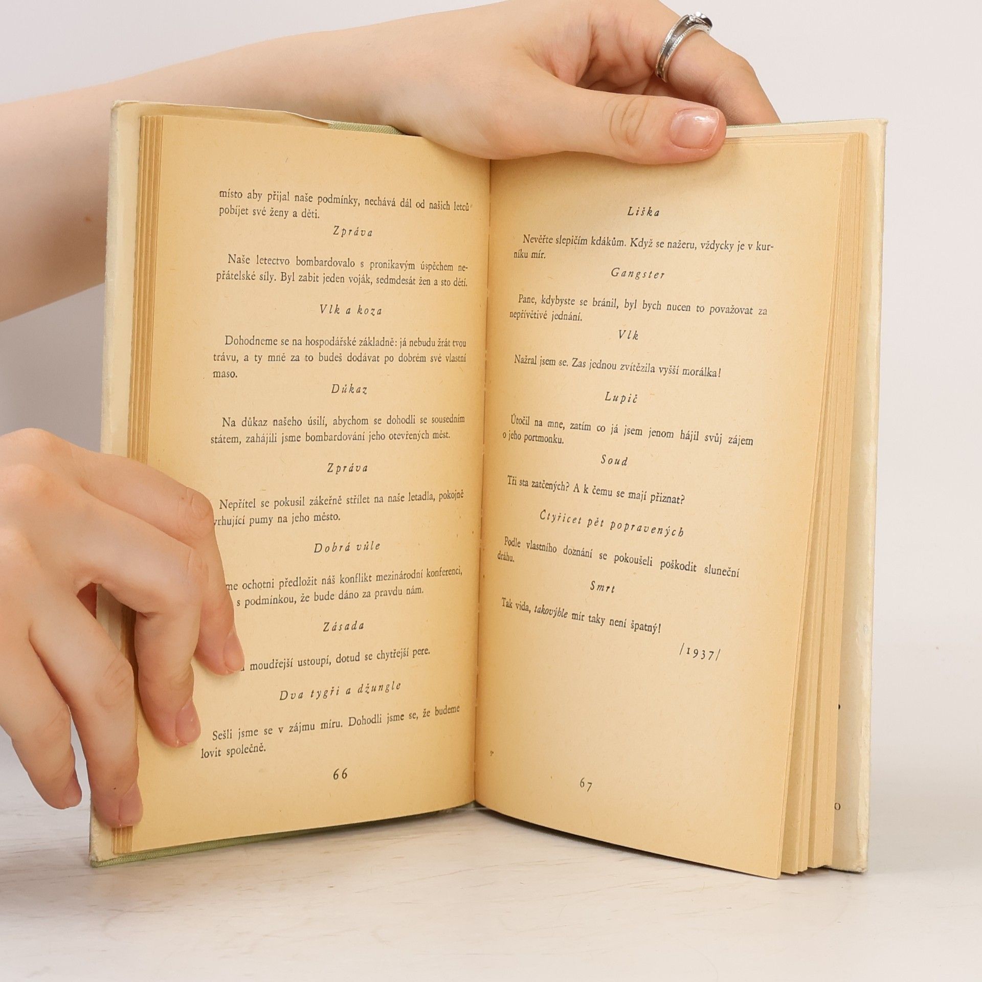 Karel Čapek Bajky a podpovídky