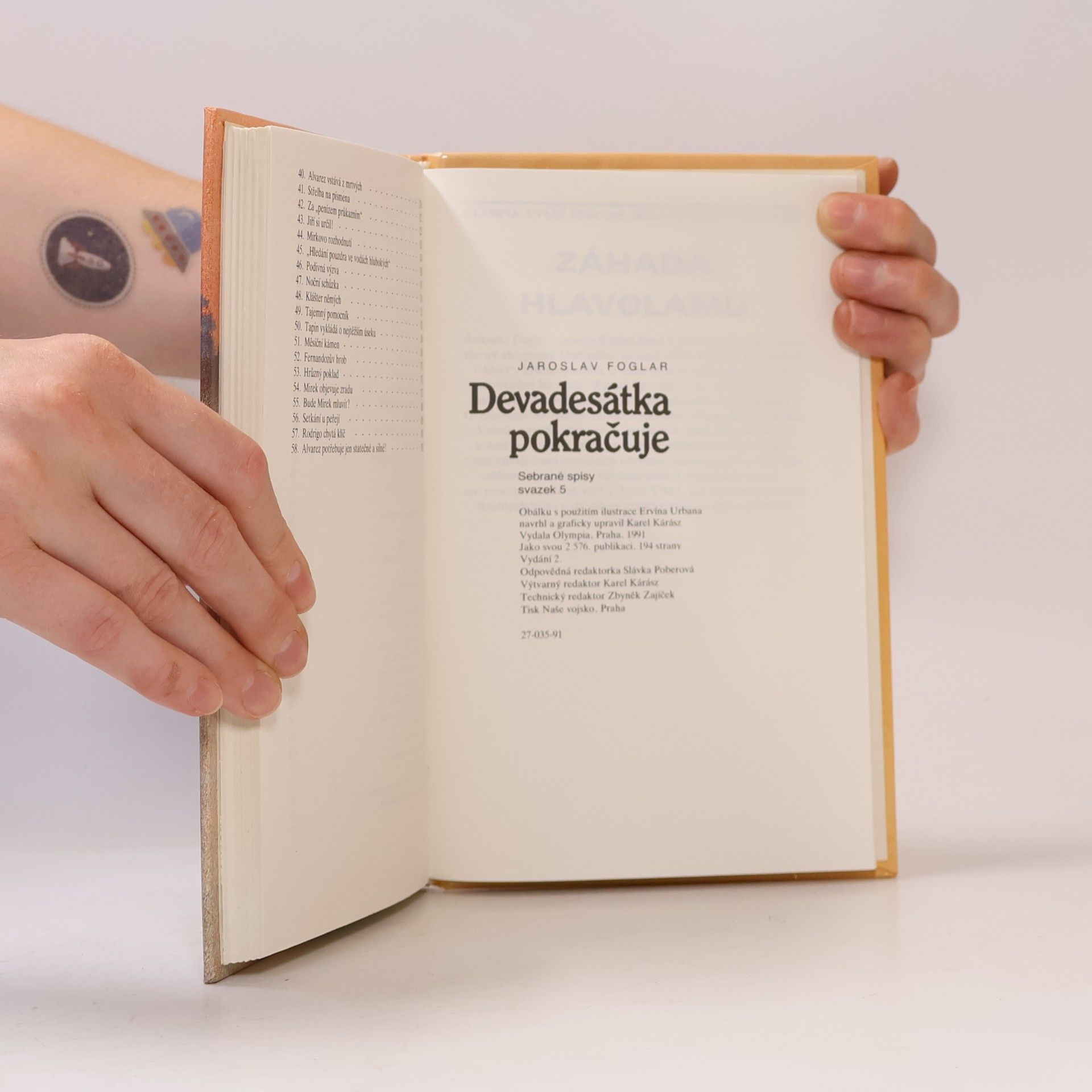 Jaroslav Foglar Devadesátka pokračuje