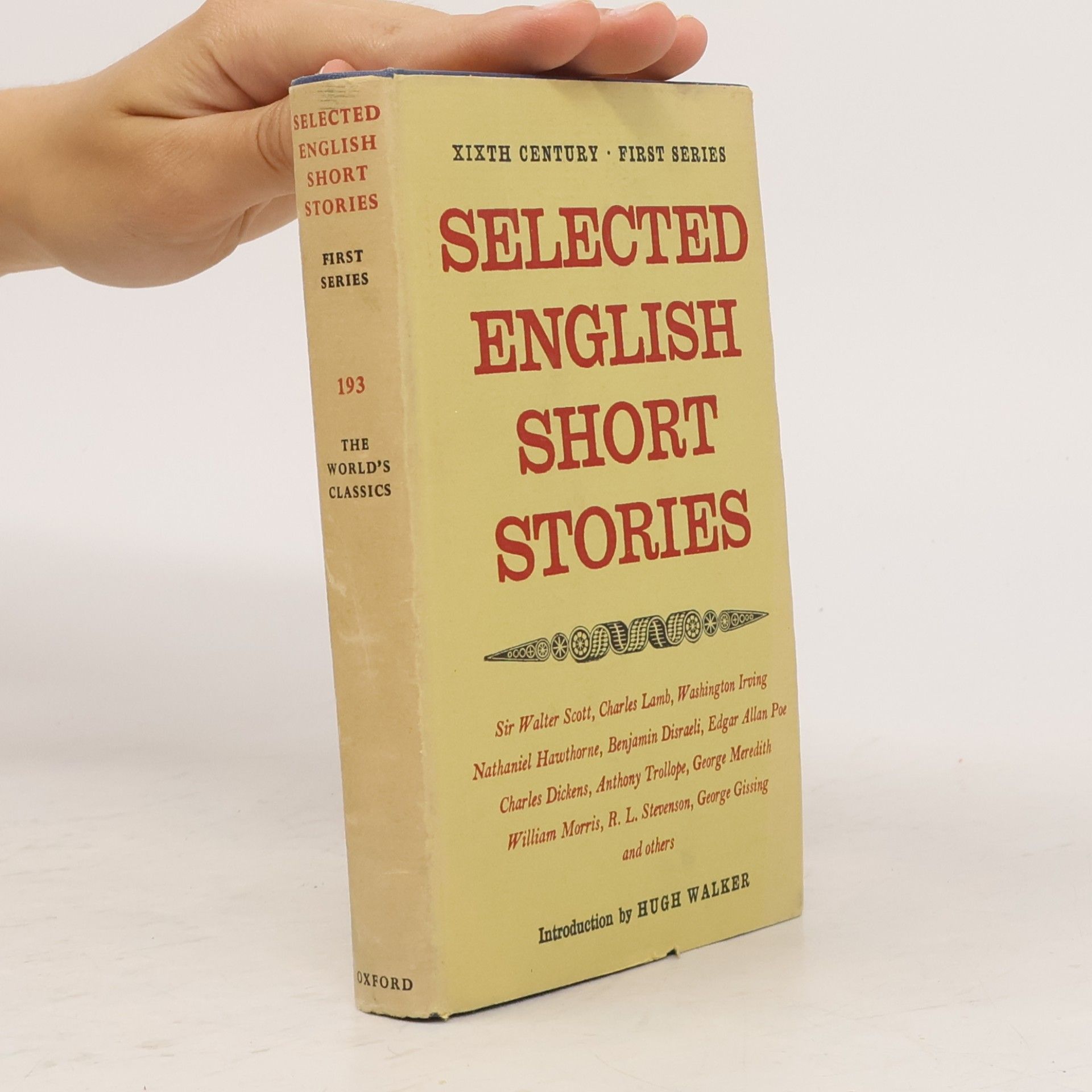Hugh Walker Selected English Short Stories