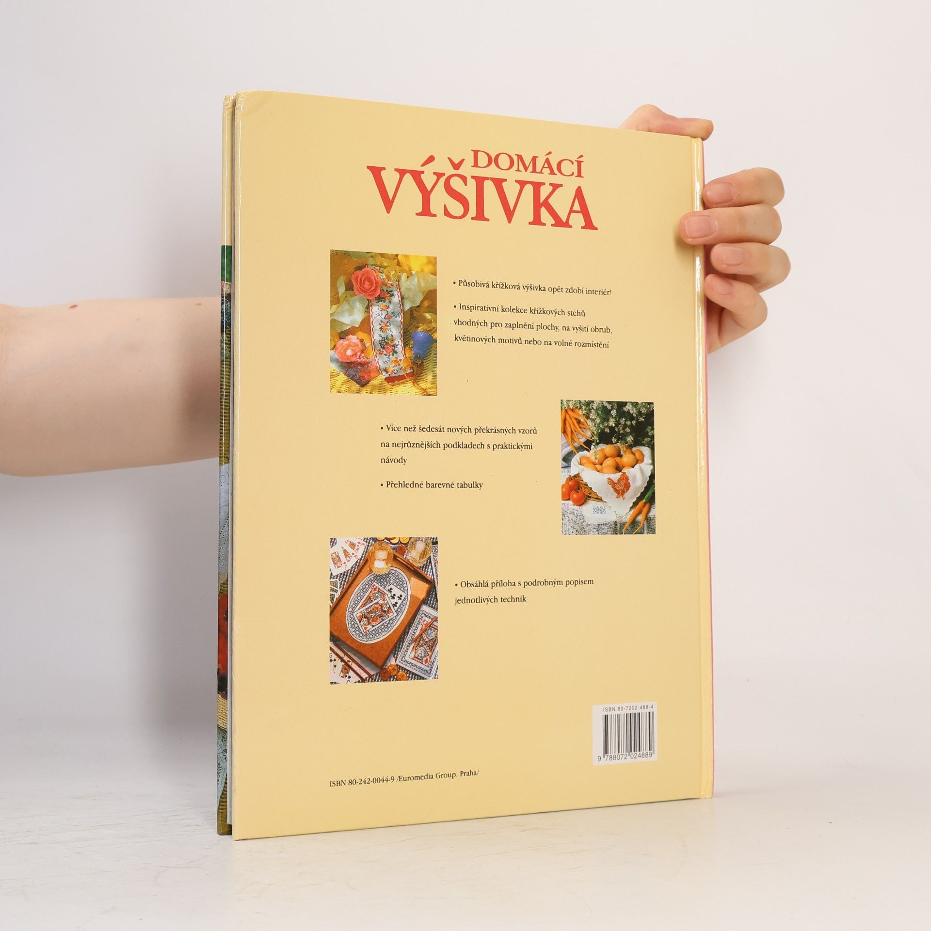 Melinda Coss Domácí výšivka. Křížkový steh