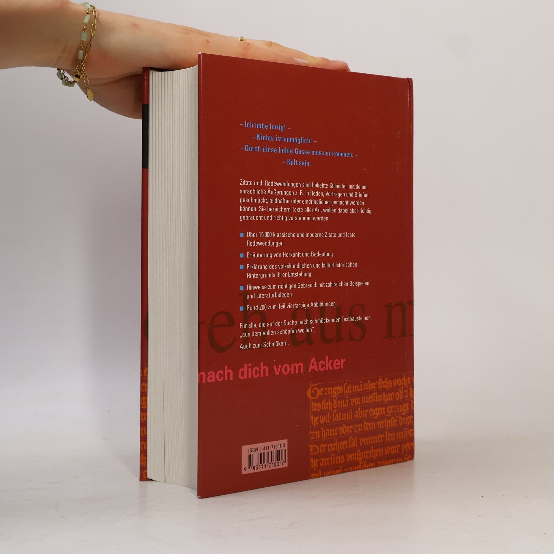 Brigitte Alsleben Duden, Das große Buch der Zitate und Redewendungen