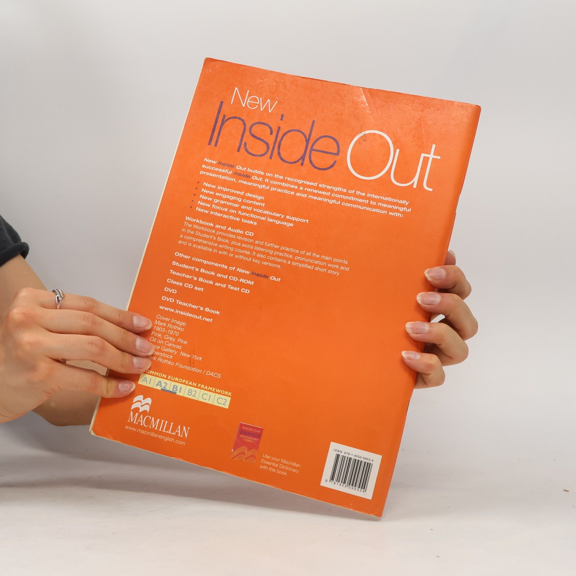 Sue Kay New Inside Out Pre-Intermediate Workbook Pack without Key