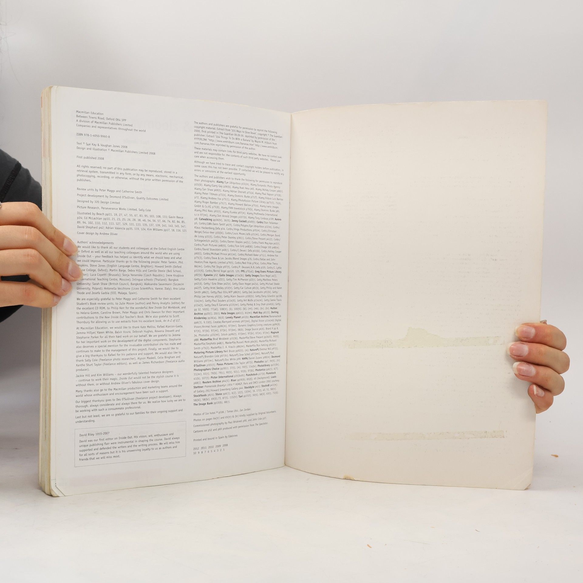 Sue Kay New inside out : pre-intermediate : student's book
