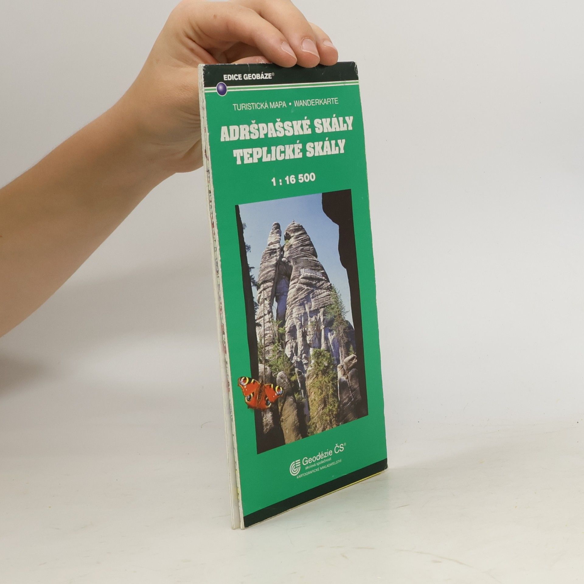Kolektiv autorů Adršpašské skály Teplické skály