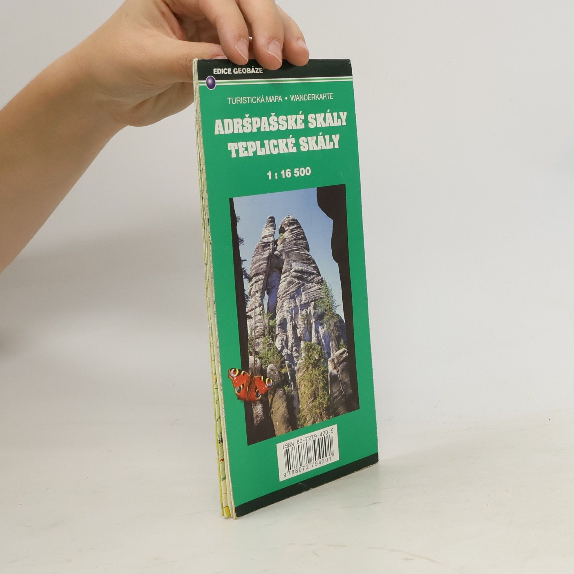 Kolektiv autorů Adršpašské skály Teplické skály