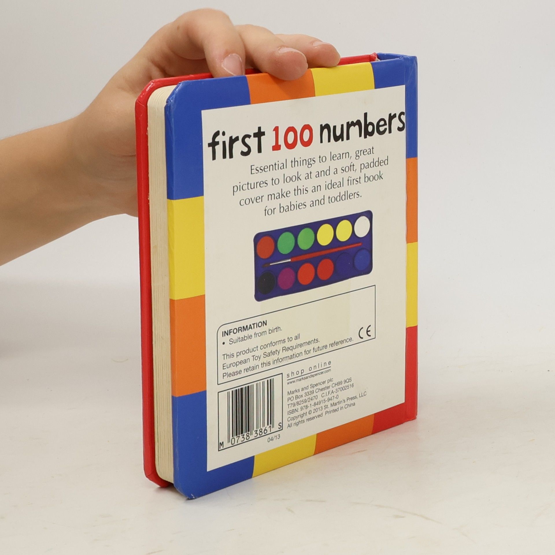 Roger Priddy M S First 100 Soft to Touch Numbers
