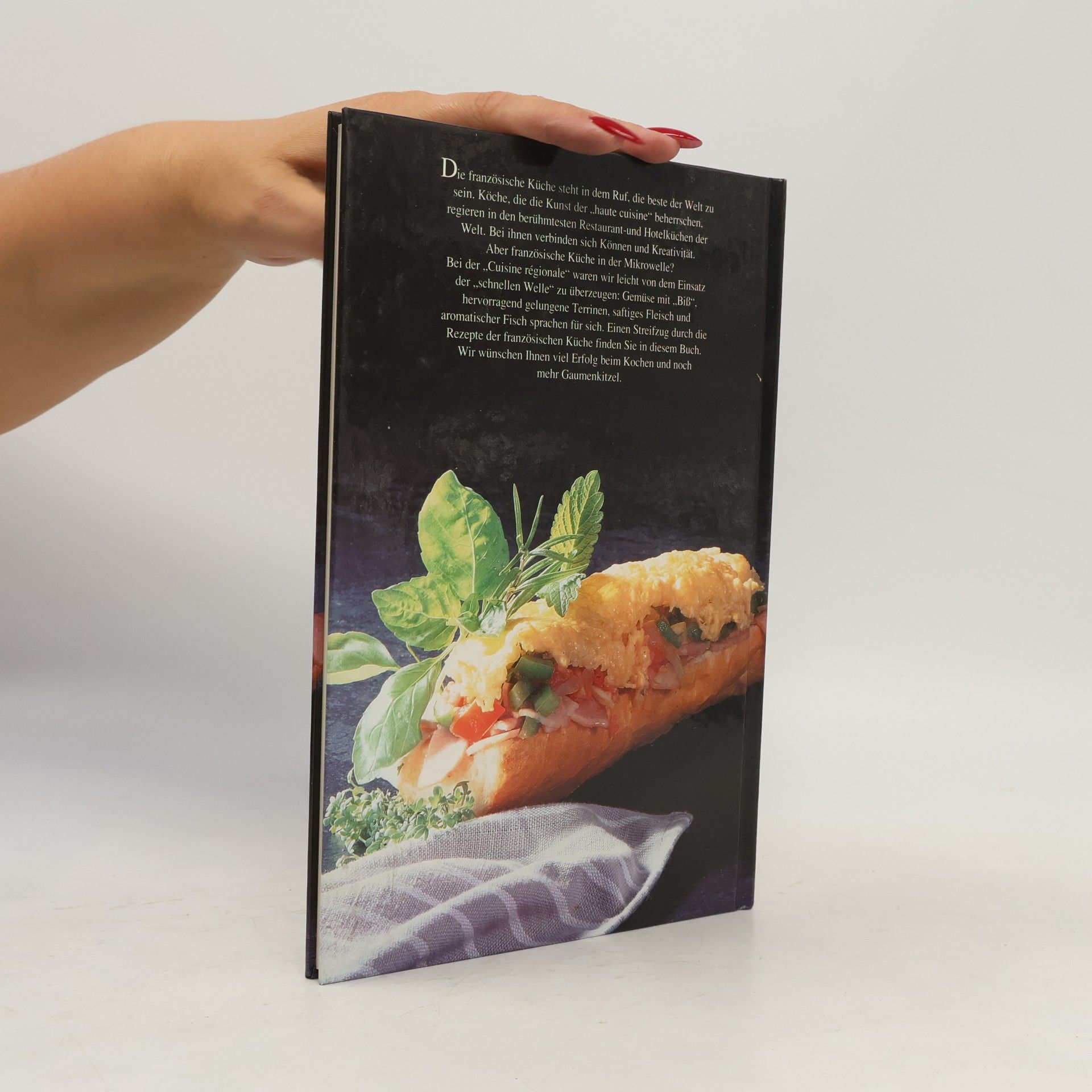 Jutta Born Französisch kochen in der Mikrowelle