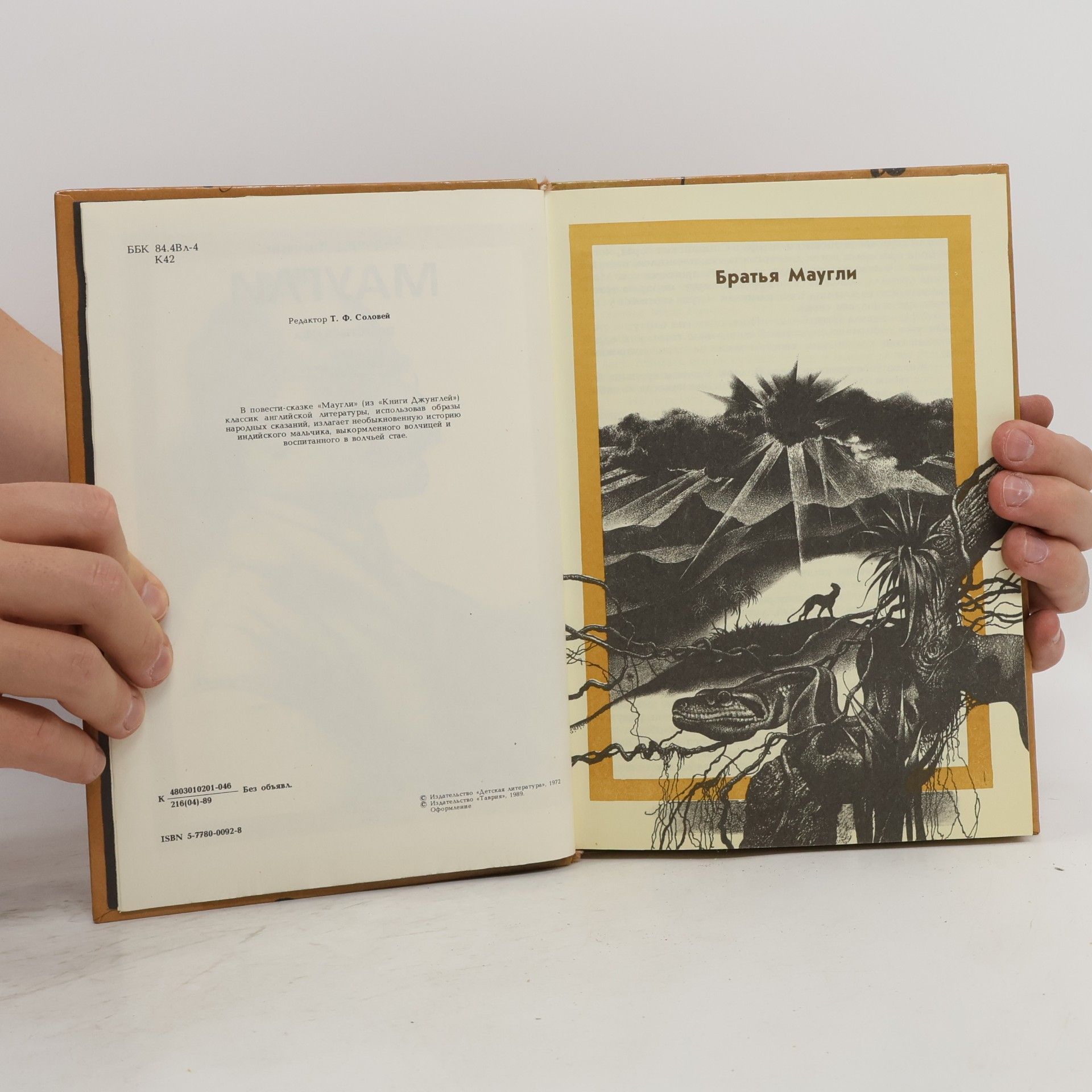 Редьярд Киплинг Маугли (из «Книги Джунглей»)