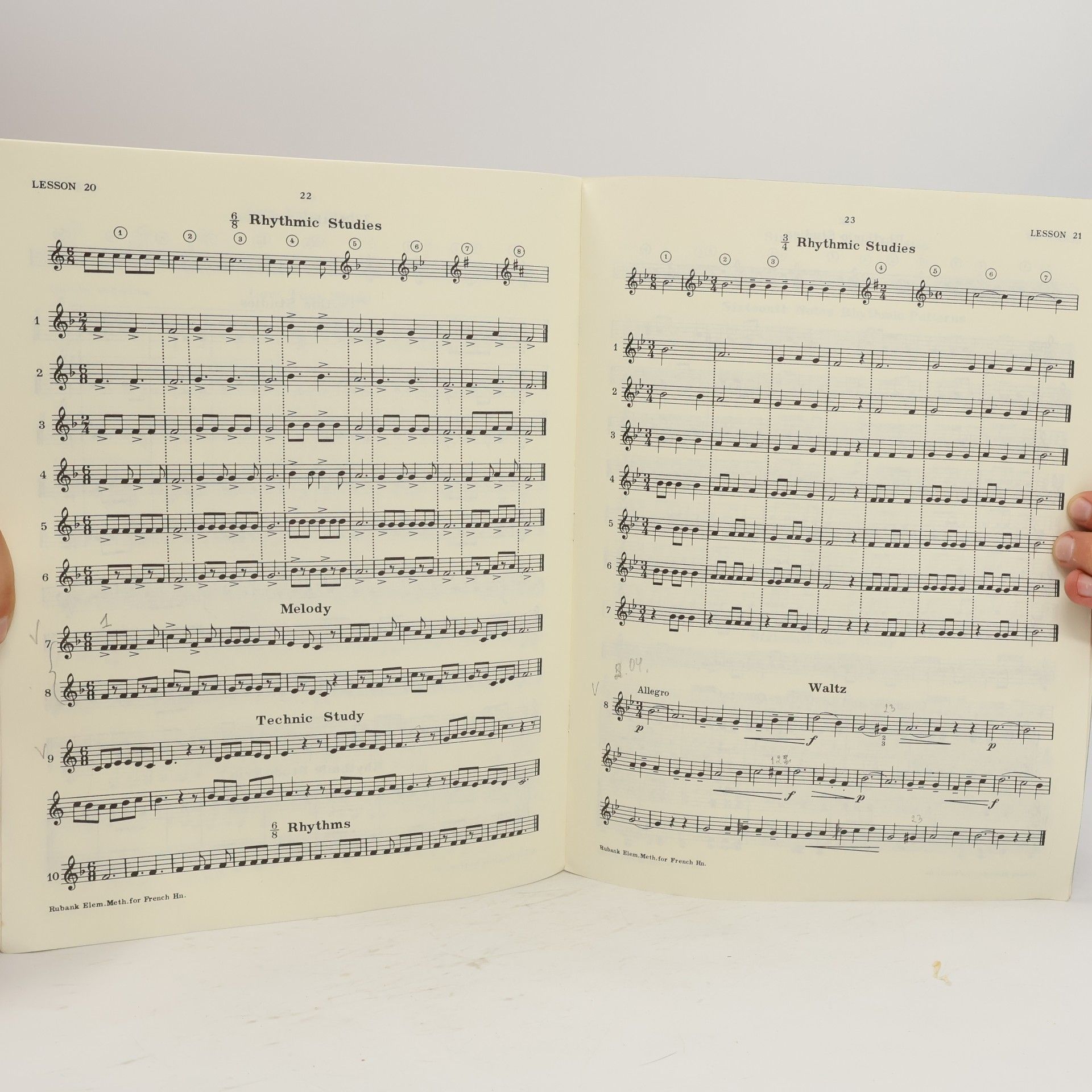 J. E. Skornicka Rubank Elementary Method. French Horn